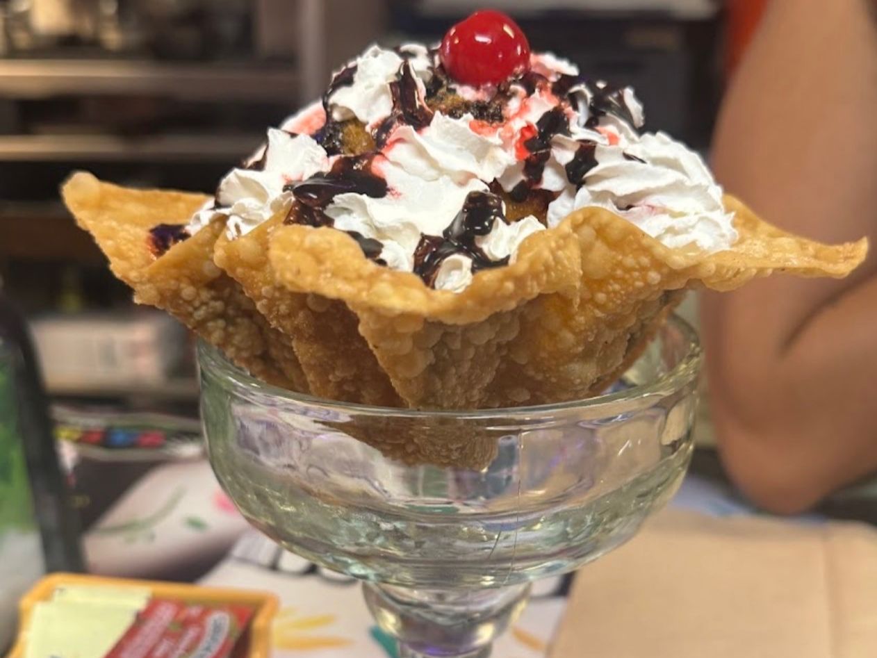 Fried ice cream