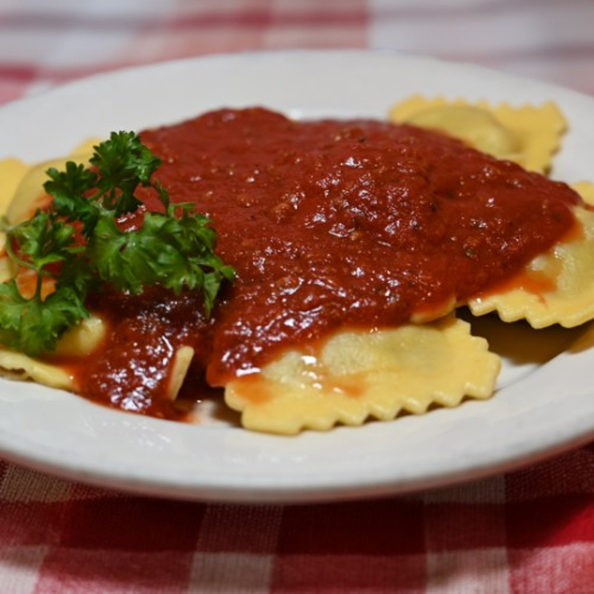 Braised Beef Steak Ravioli