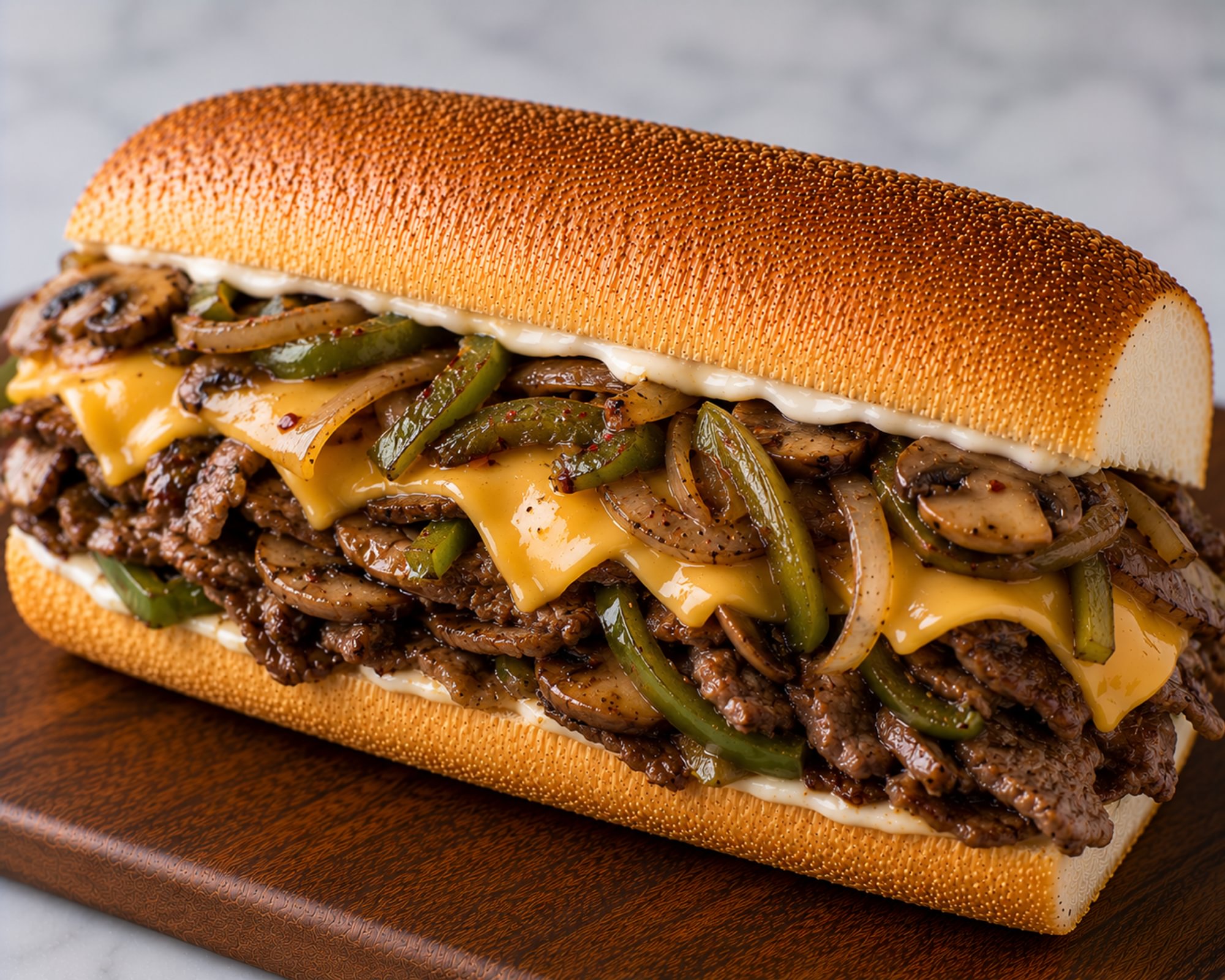 Steak Bomb Sandwich