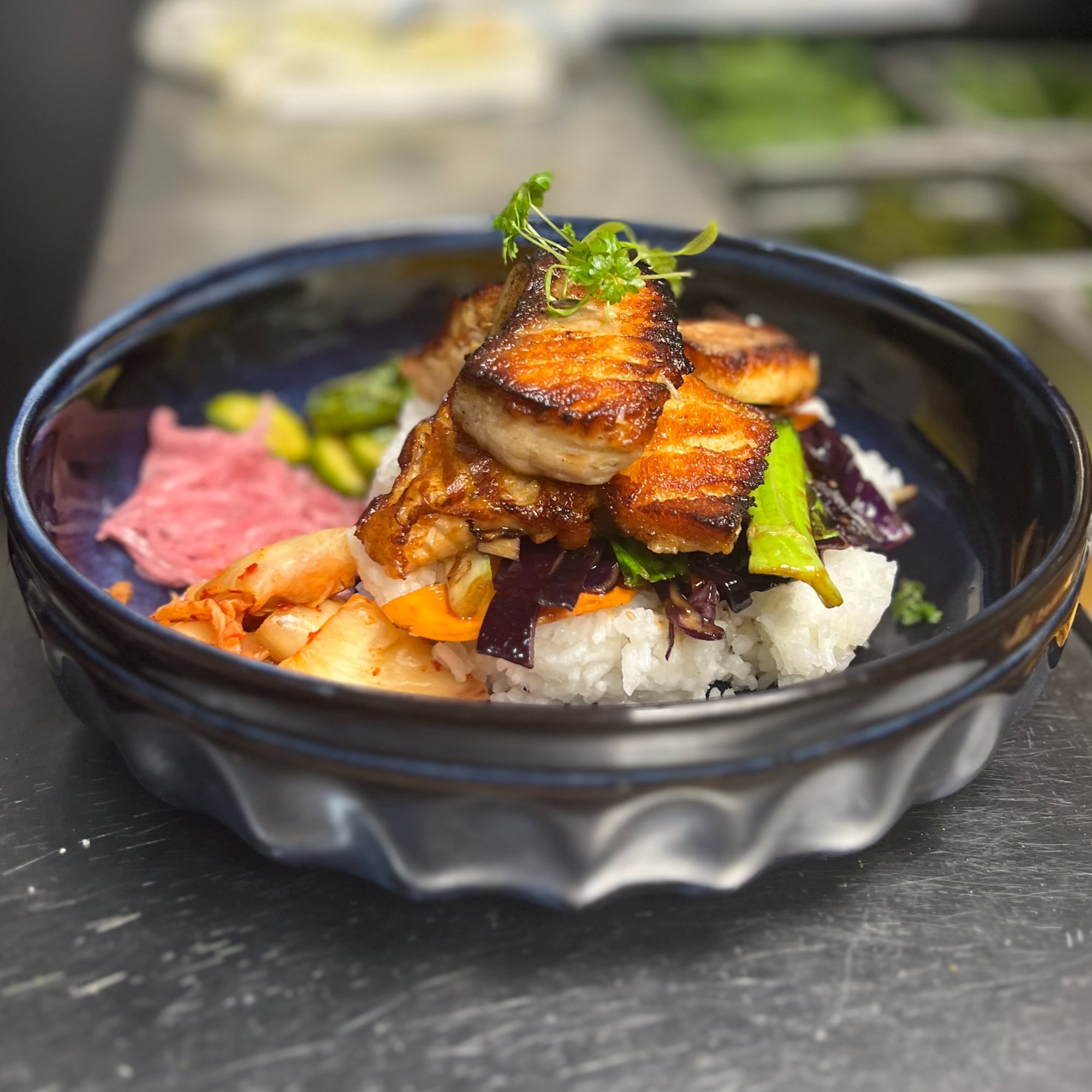 Salmon Bibimbap