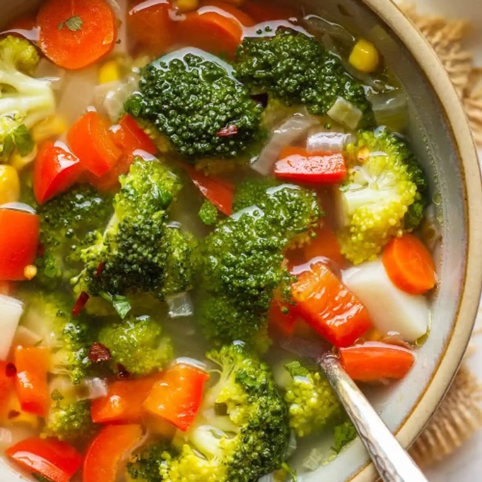 24. Vegetables Soup