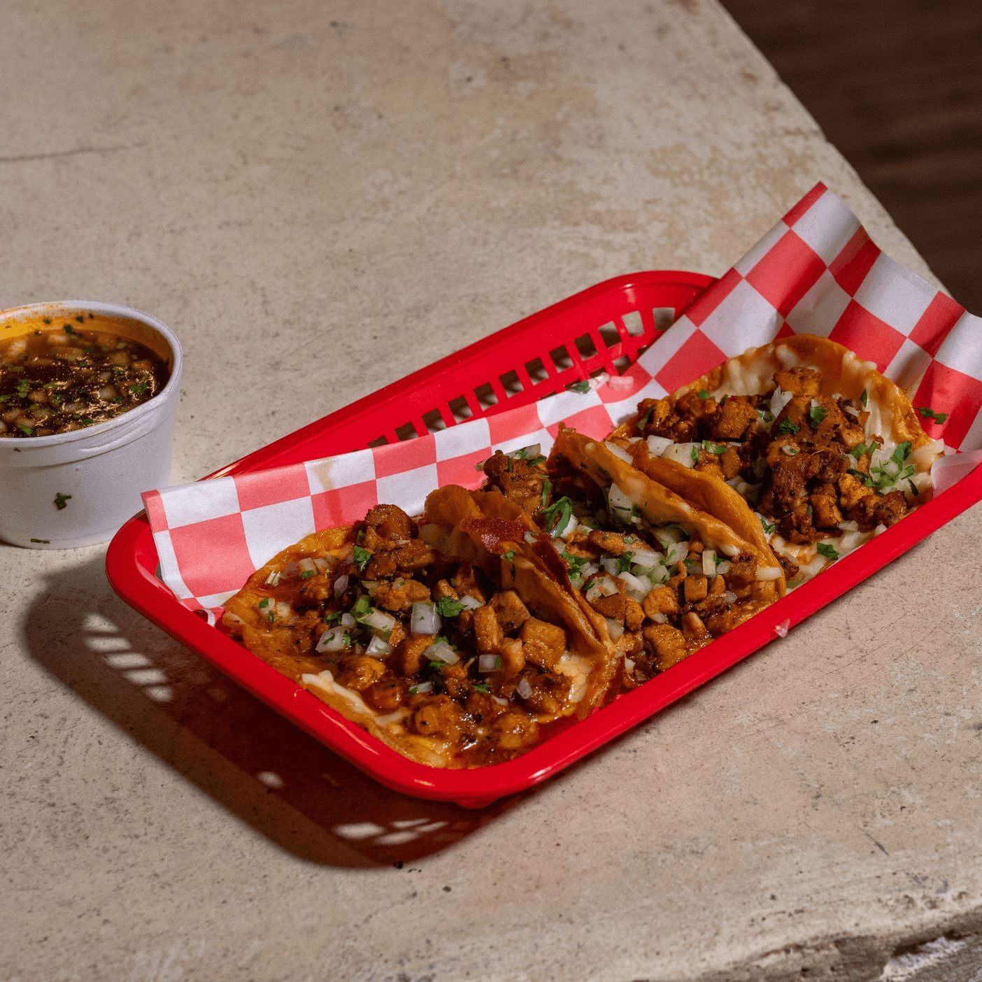 Chicken Birria Tacos