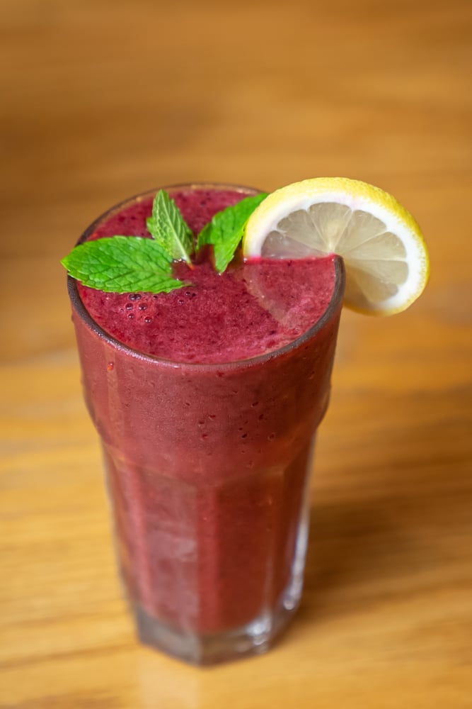 Mixed Berry Lemonade Slush