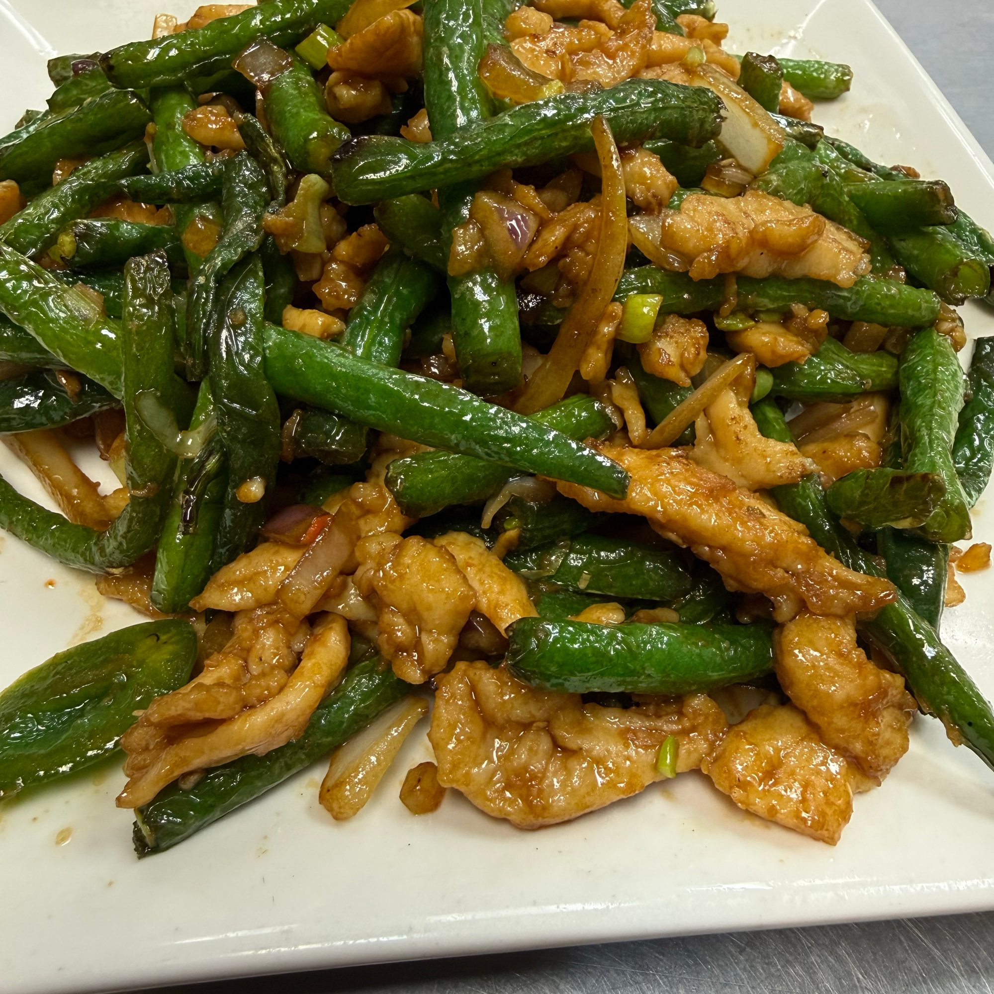 Mandarin String Bean with Chicken