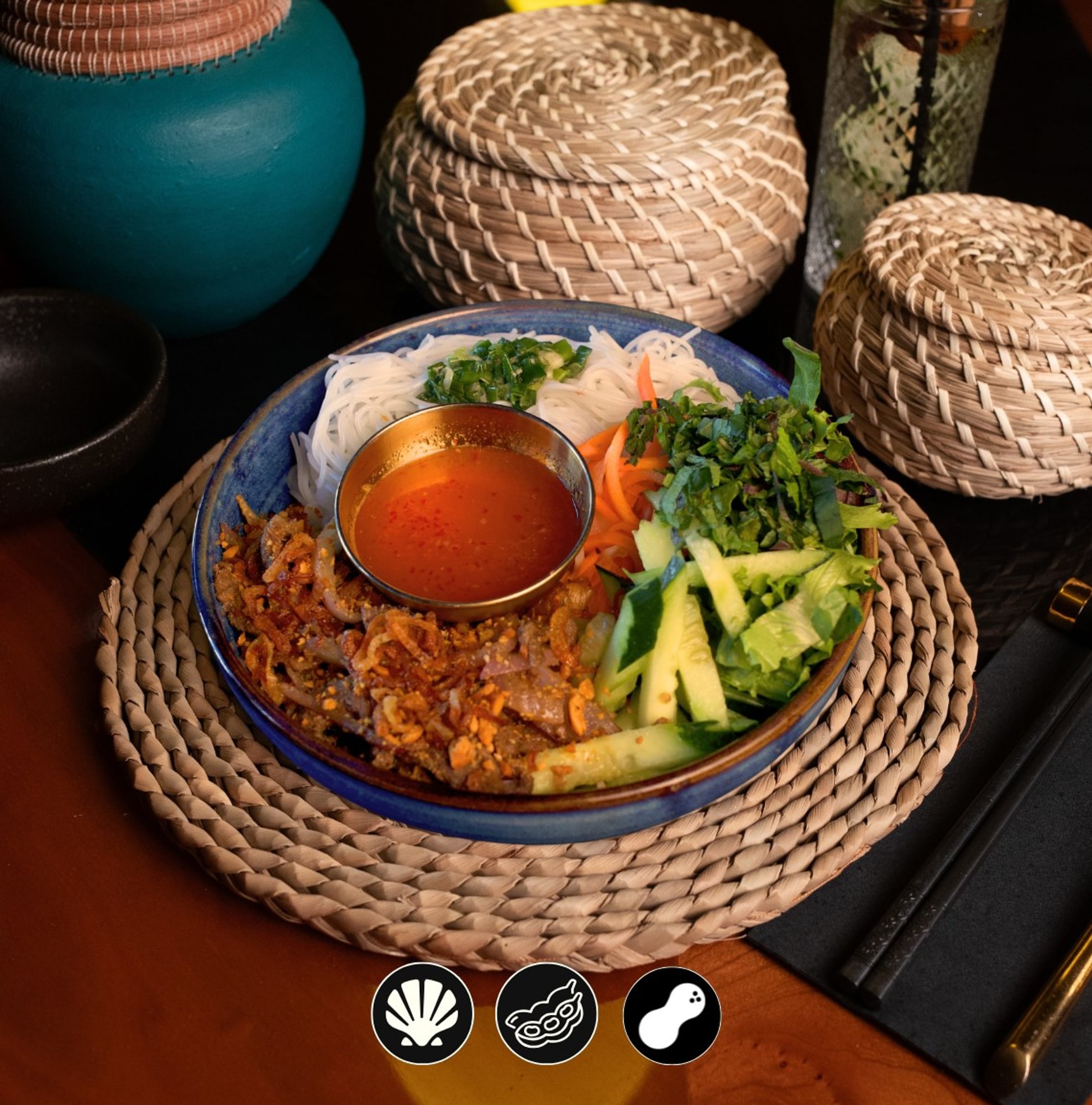Wagyu Steak Vermicelli / Bún Bò Xào Wagyu