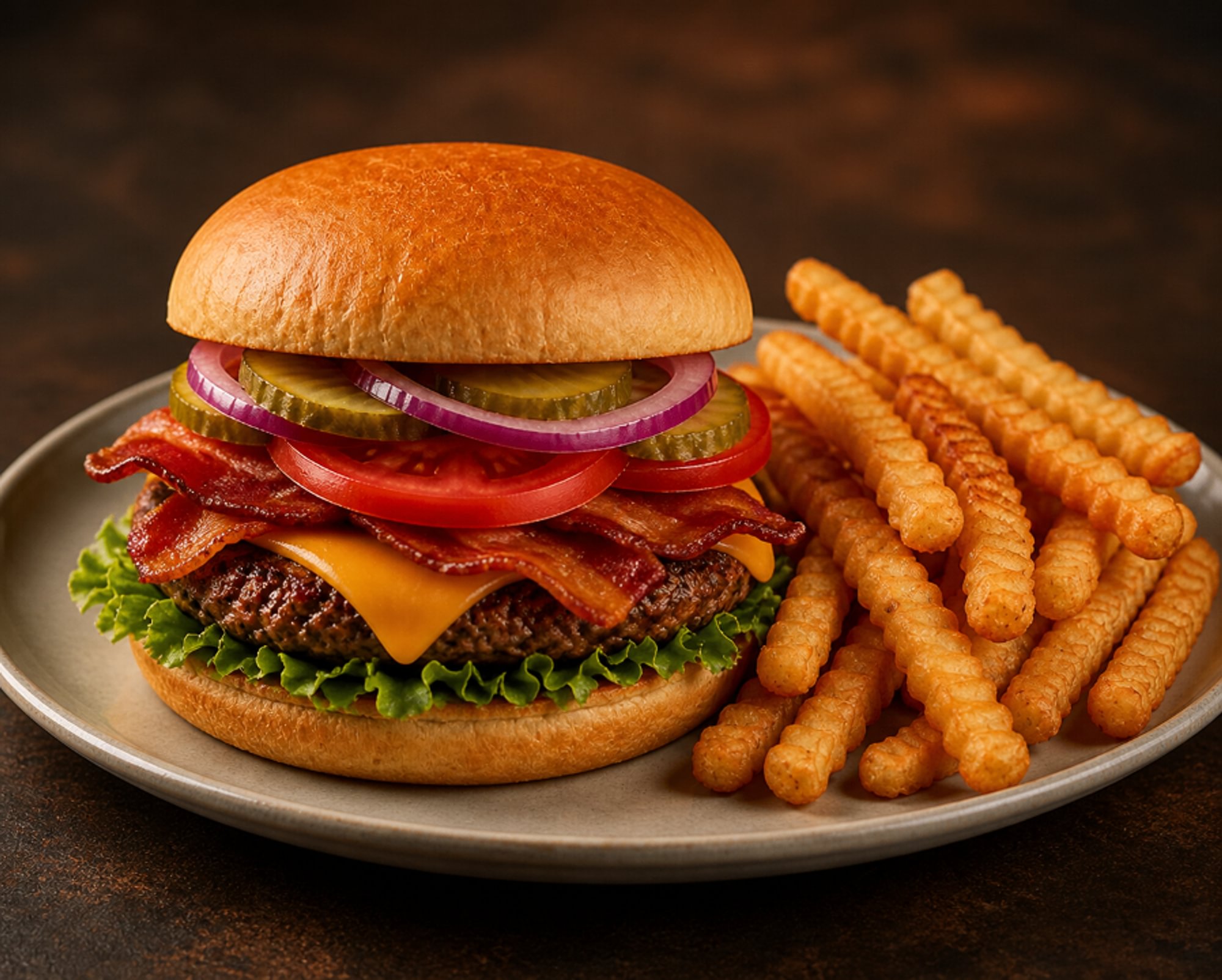 Bacon Burger Combo