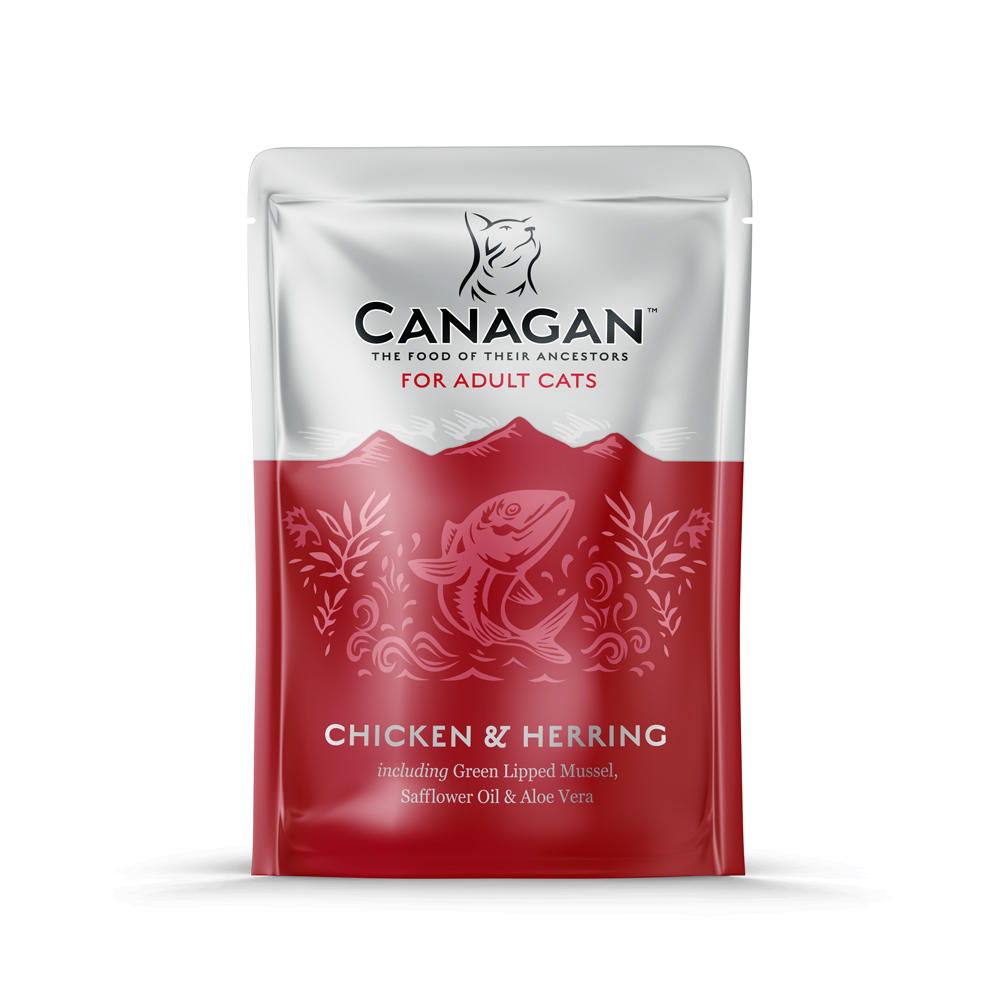 Canagan Cat Chicken & Herring Pouch 85g