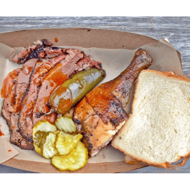 2 Meat Lunch Combo