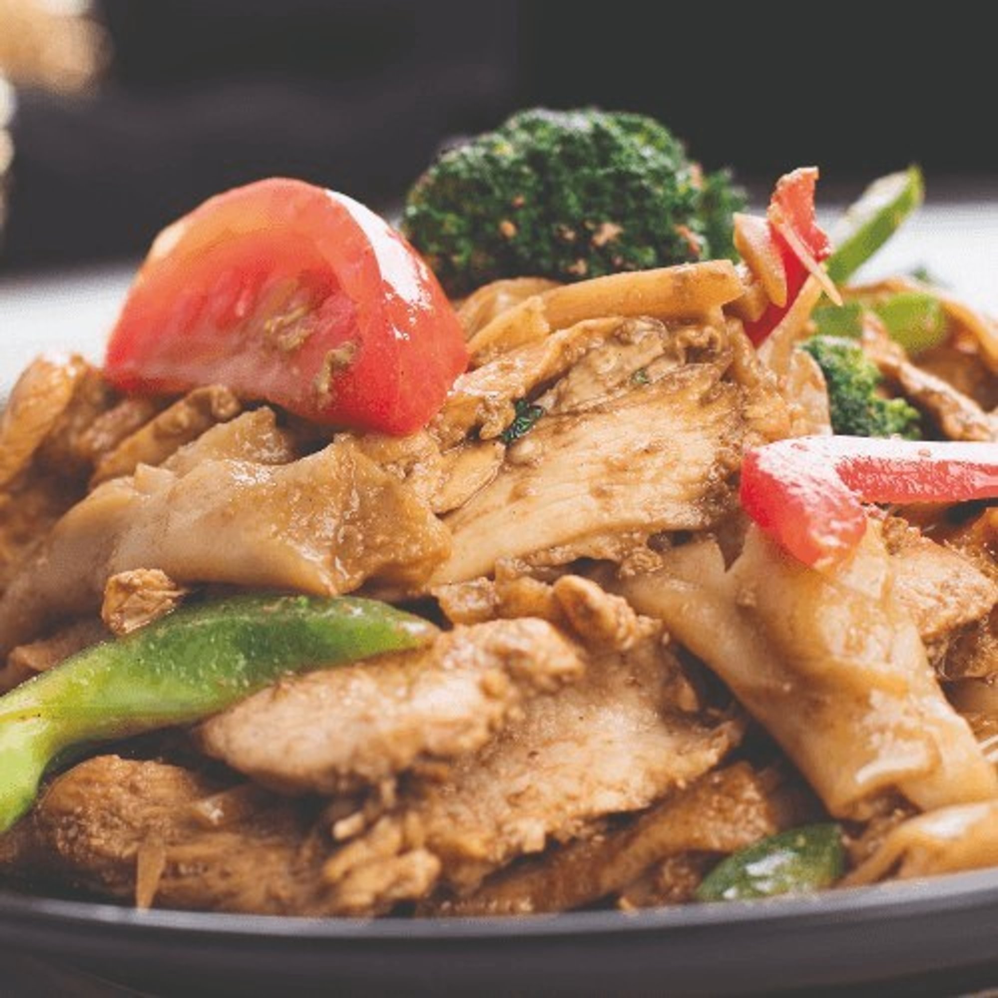 Drunken Noodles (Khi Mao Noodles)