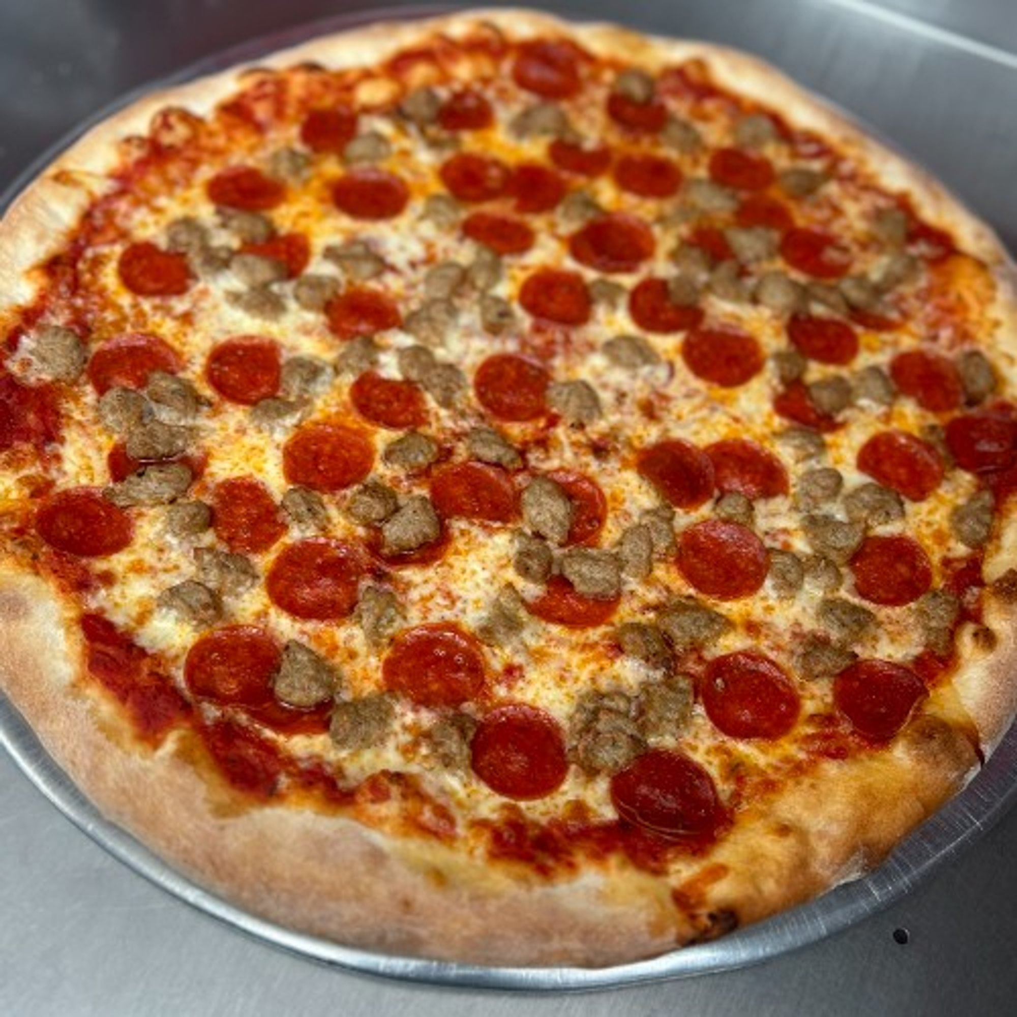 Pepperoni Sausage Pizza