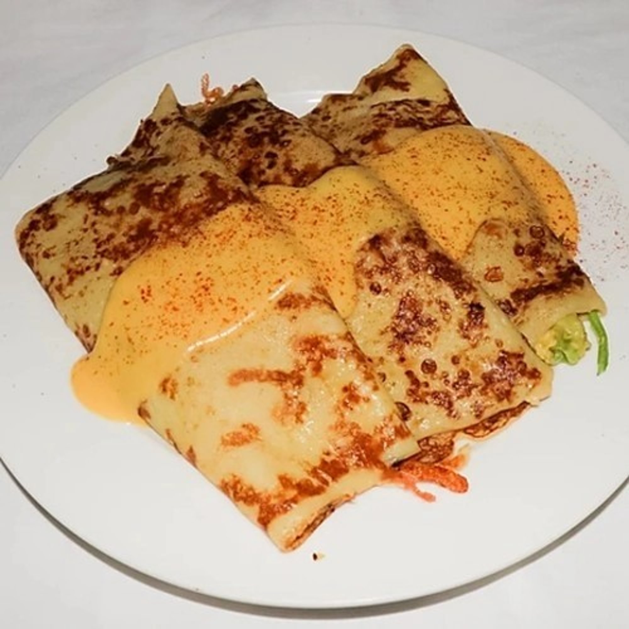 Ham & Swiss Crepe