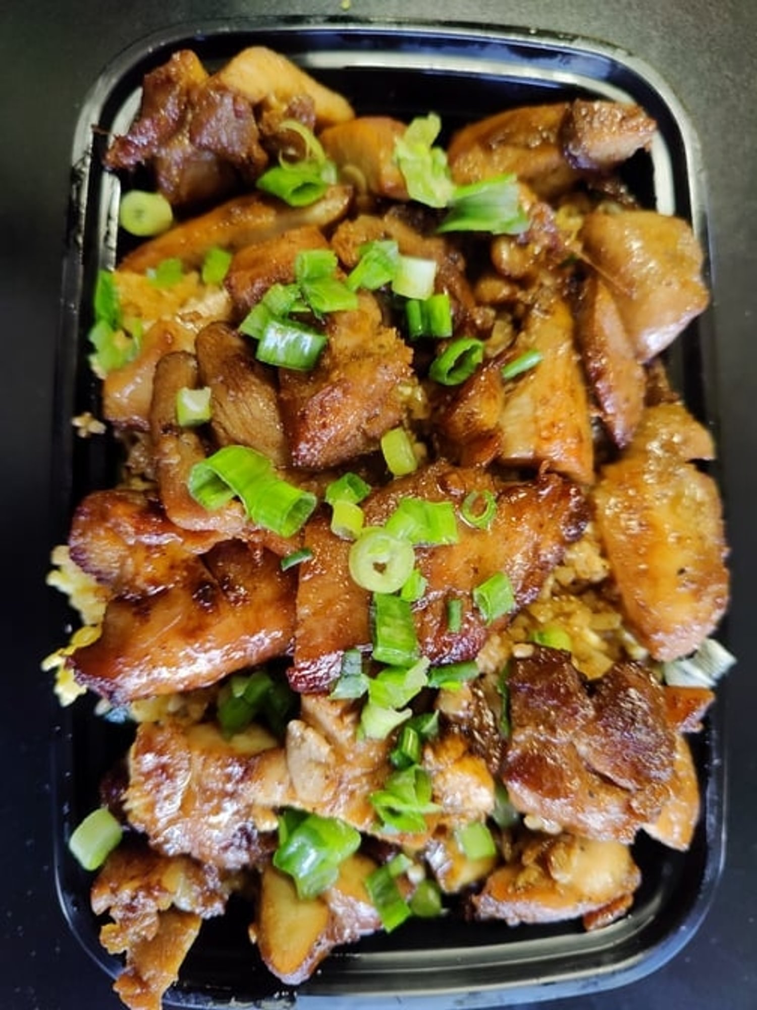 BBQ Chicken Fried Rice