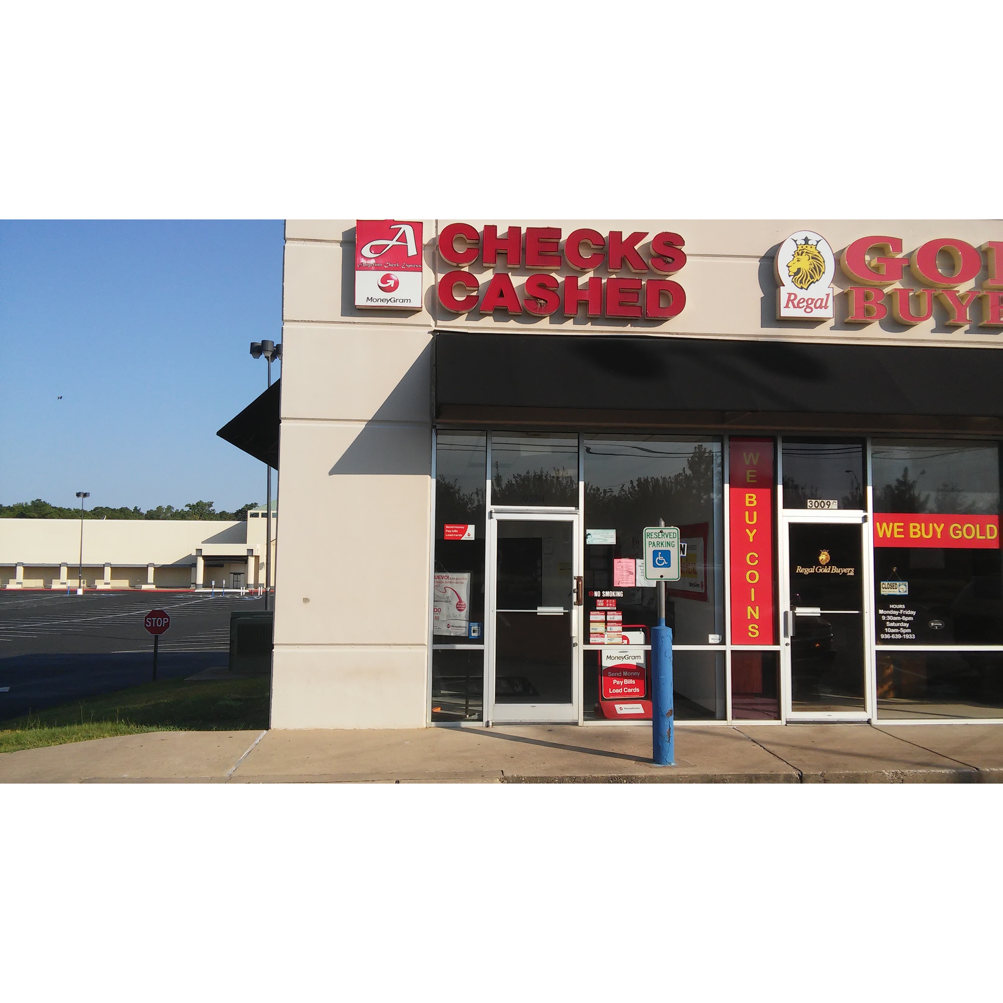Angelina Check Express Logo