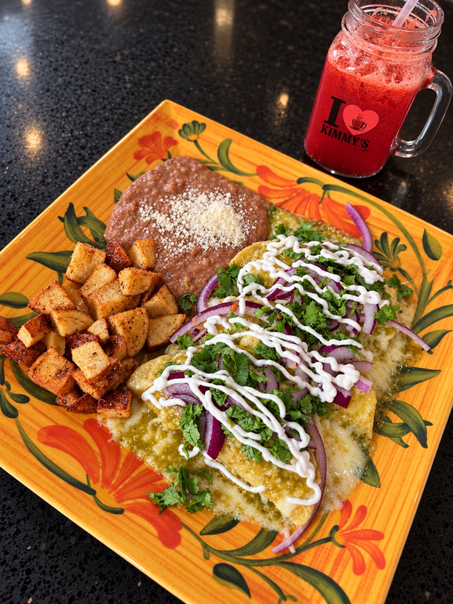 Enchiladas Verdes