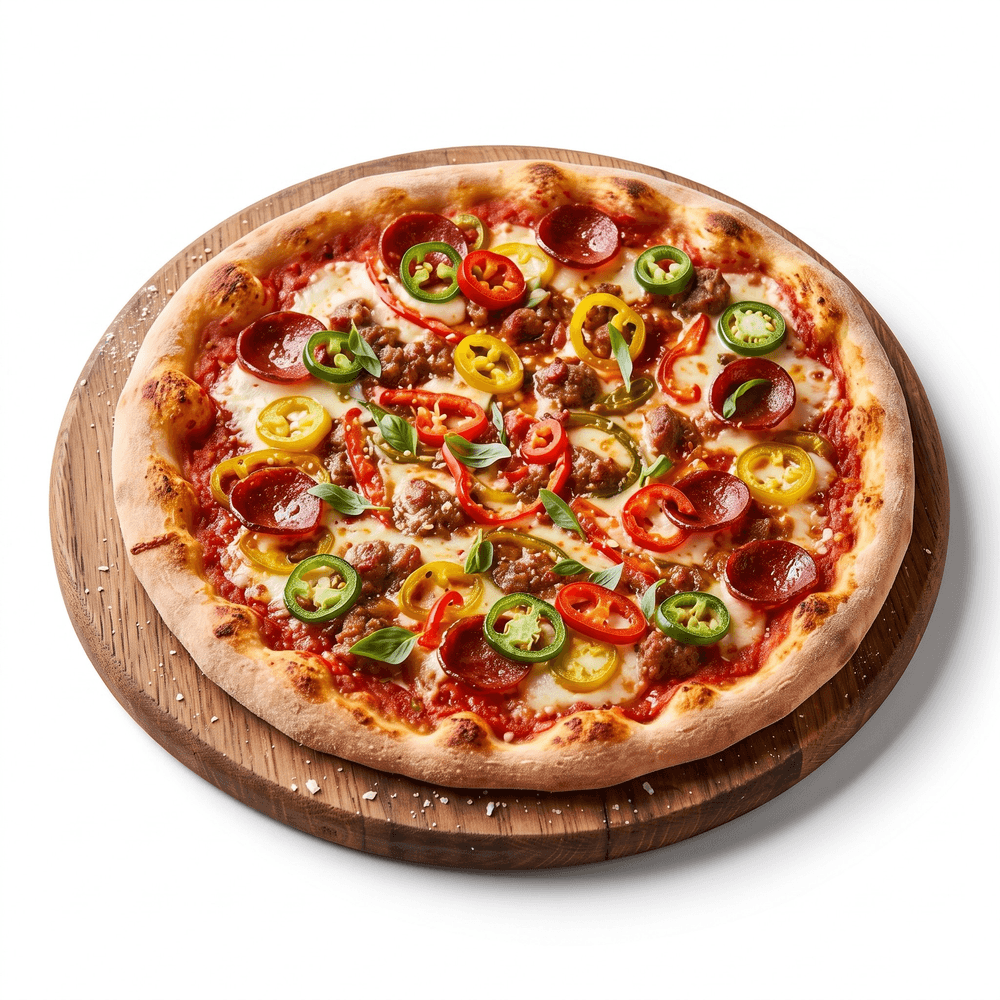 Hot Peppers Pizza