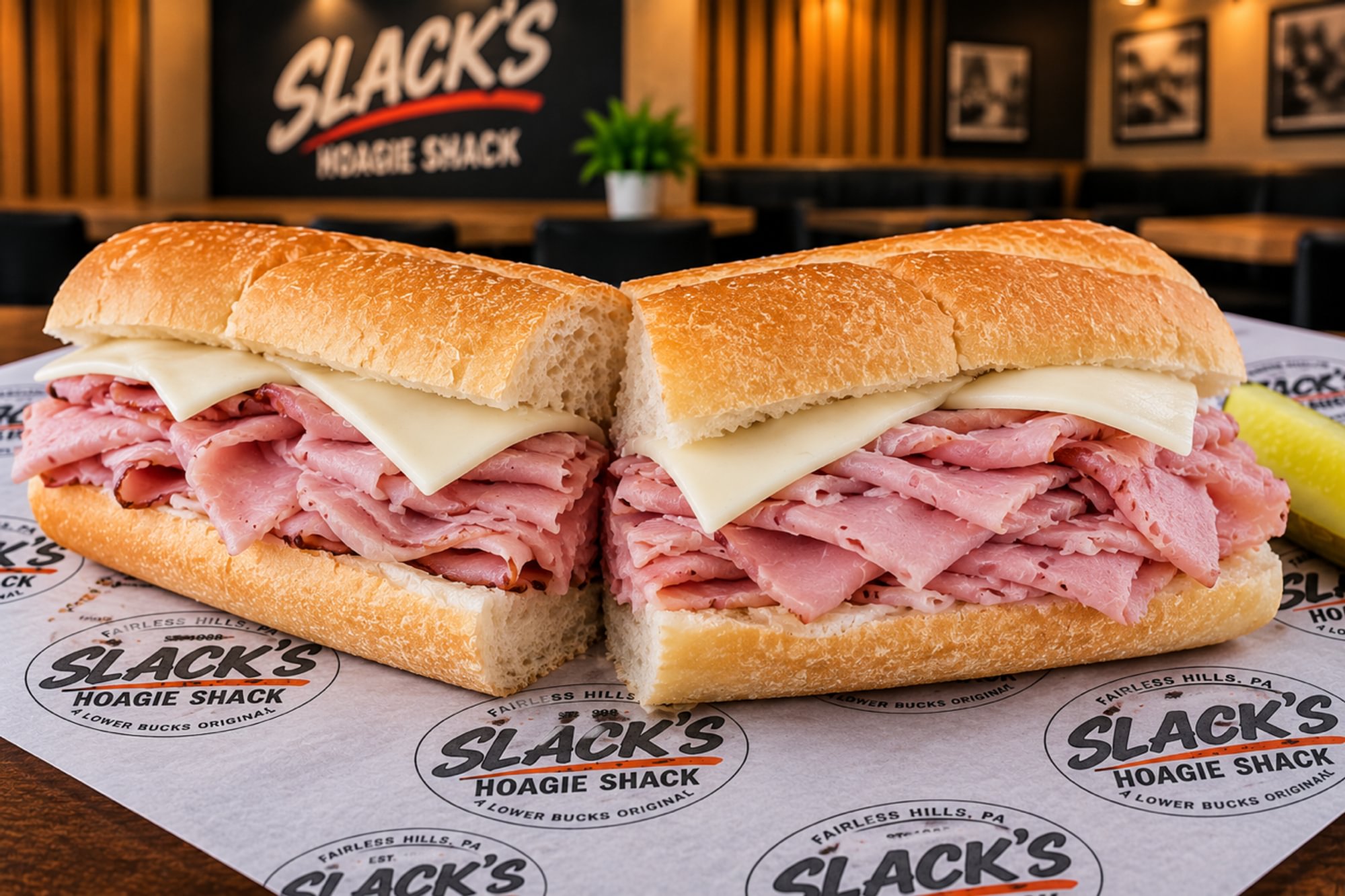 Ham & American Cheese Sandwich