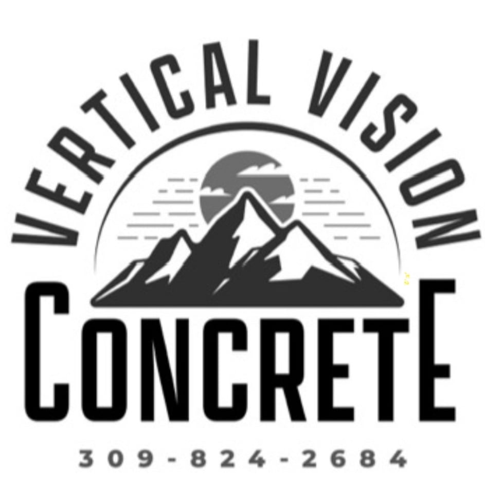 Vertical Vision Concrete Logo