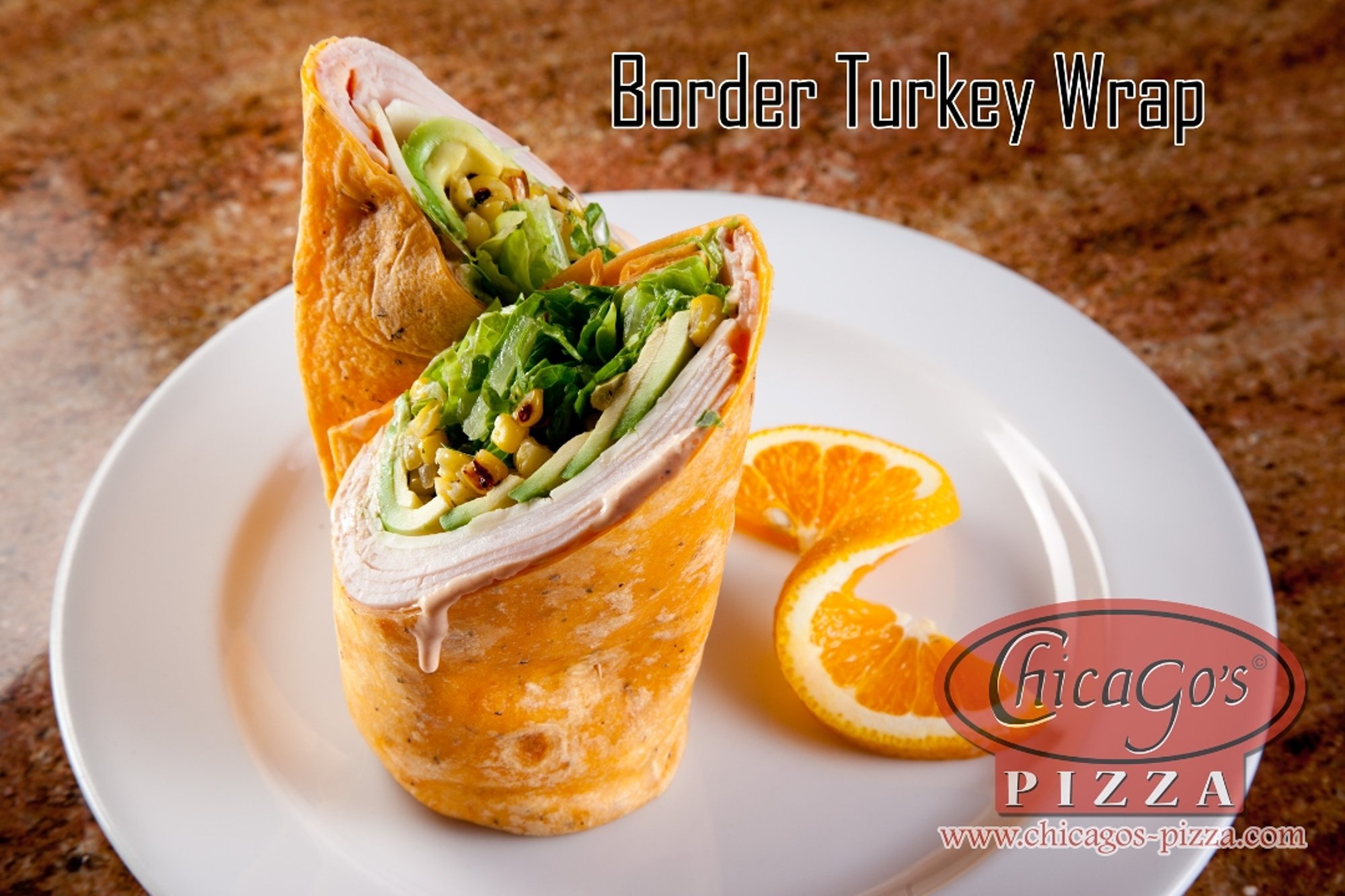 Border Turkey Wrap