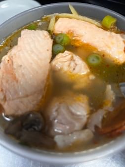 Tom-Yum Salmon Soup