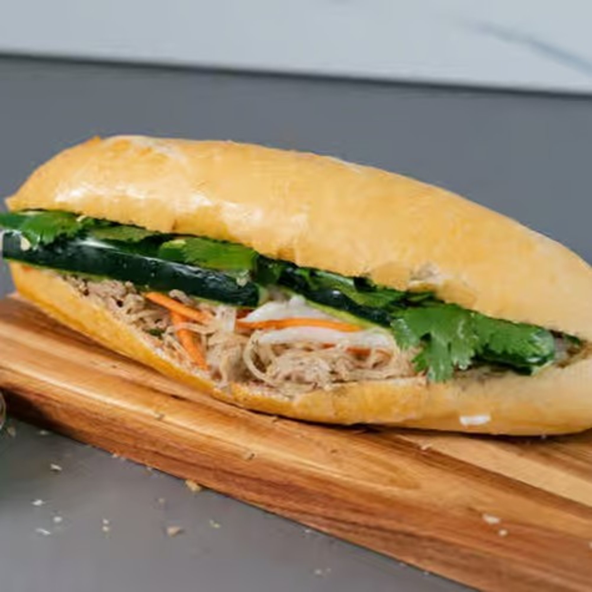 Shredded Pork Banh Mi (Bi)