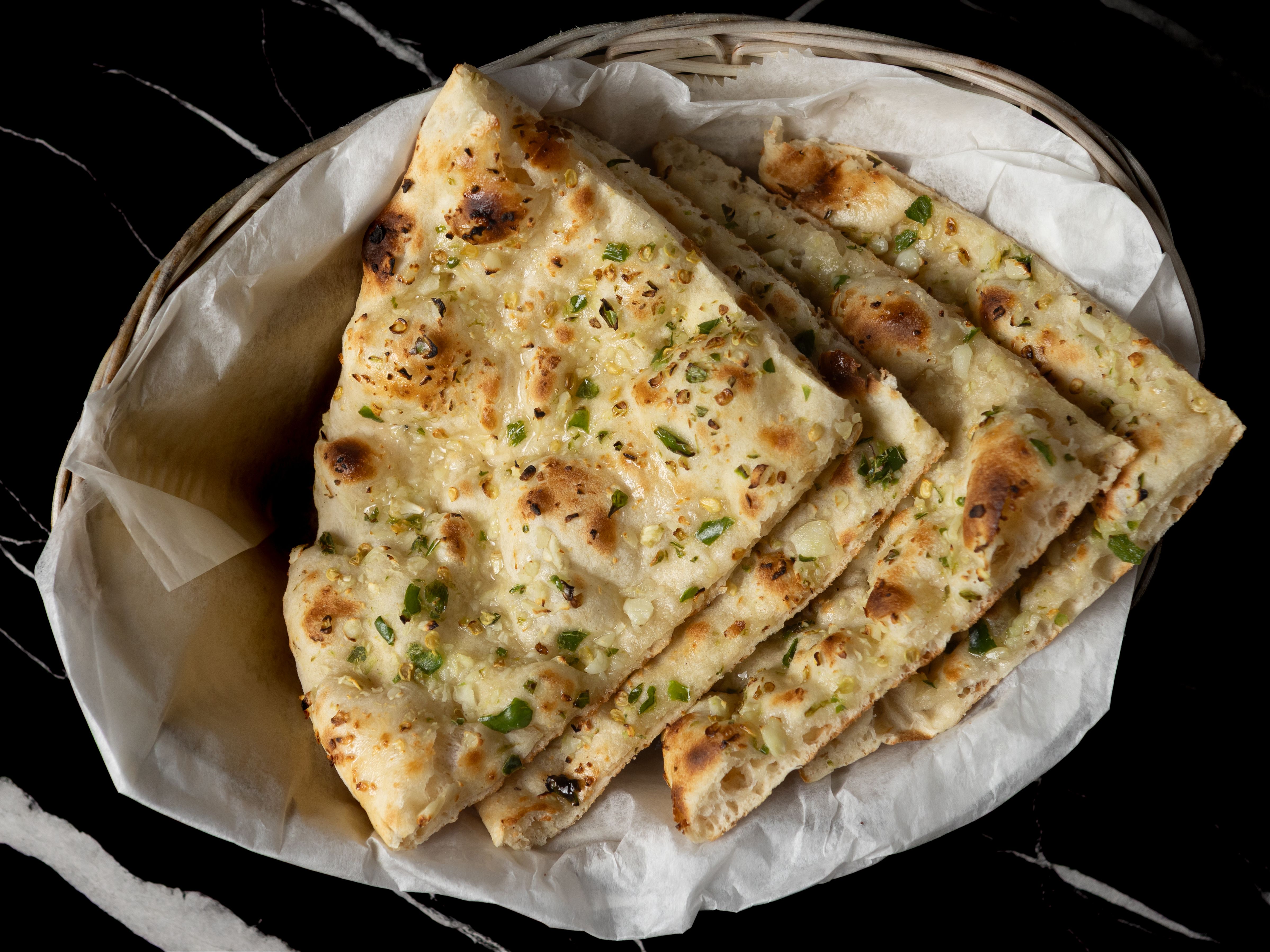 Chilli Garlic Naan