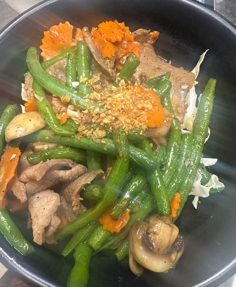 Garlic and Pepper Stir-Fry