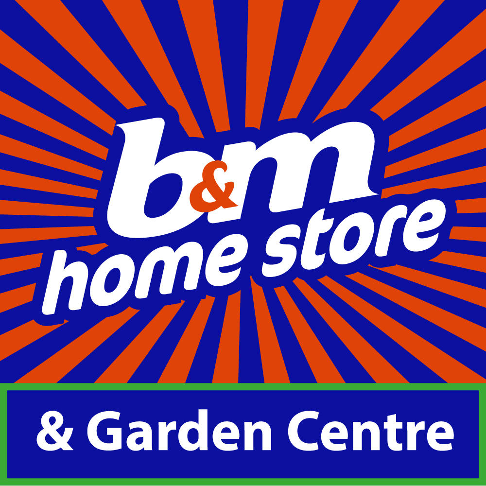 B&M Home Store with Garden Centre logo