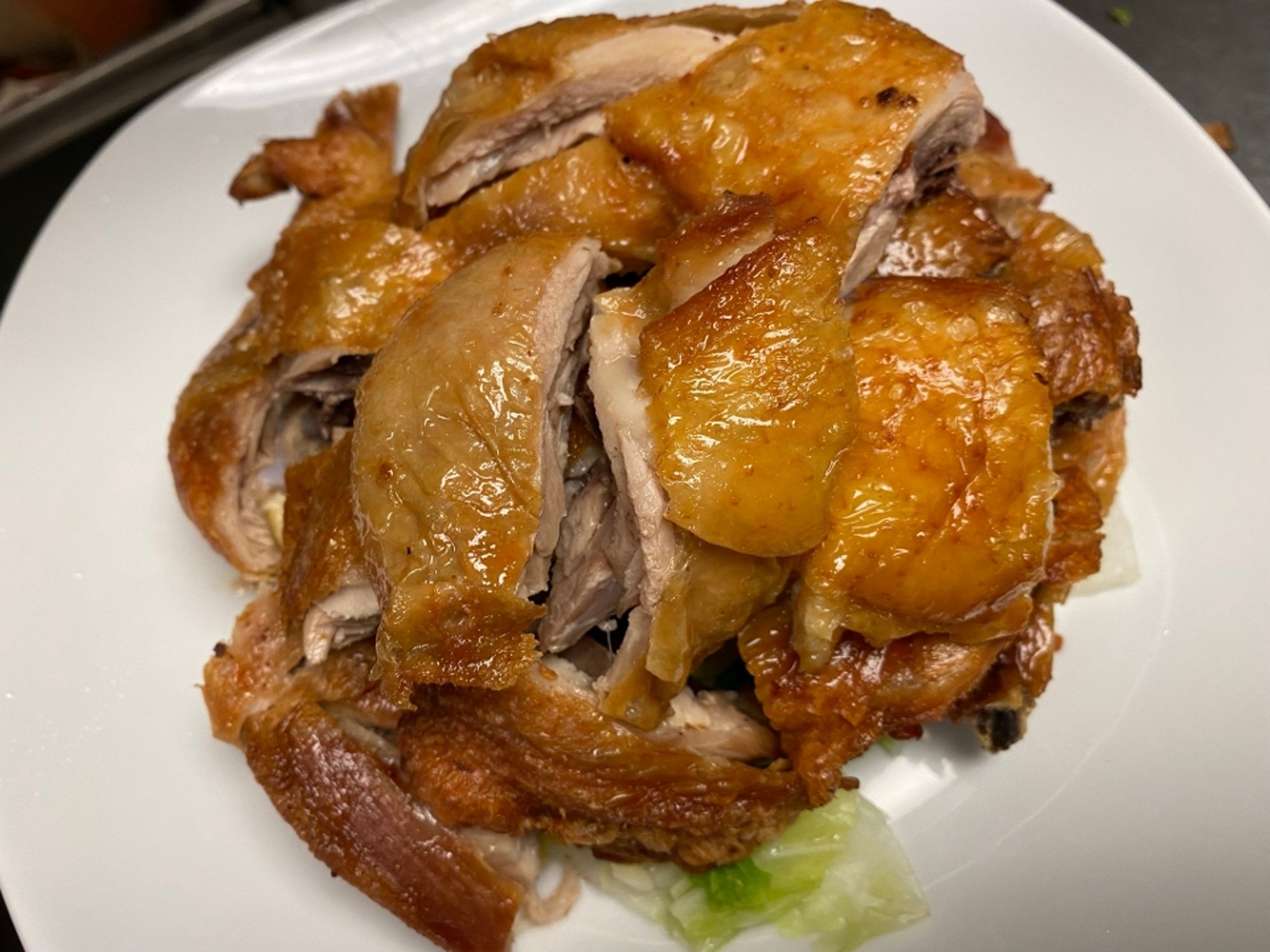 炸子鸡 21.Crispy Skin Roast Chicken