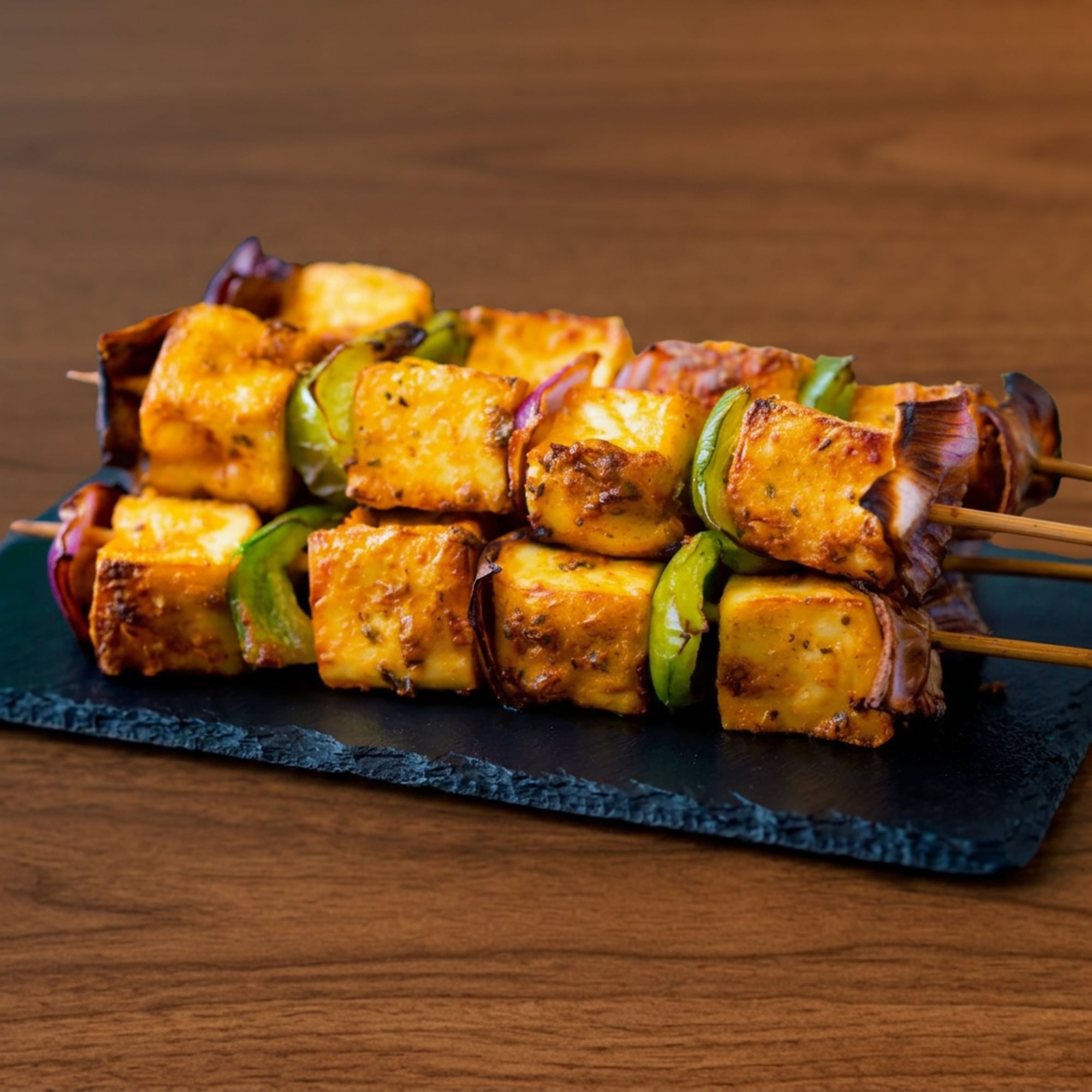 Zafrani Paneer Tikka Kebab