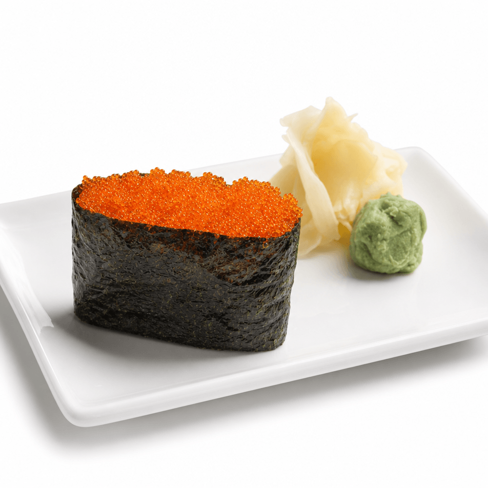 Flying Fish Egg Sushi or Sashimi