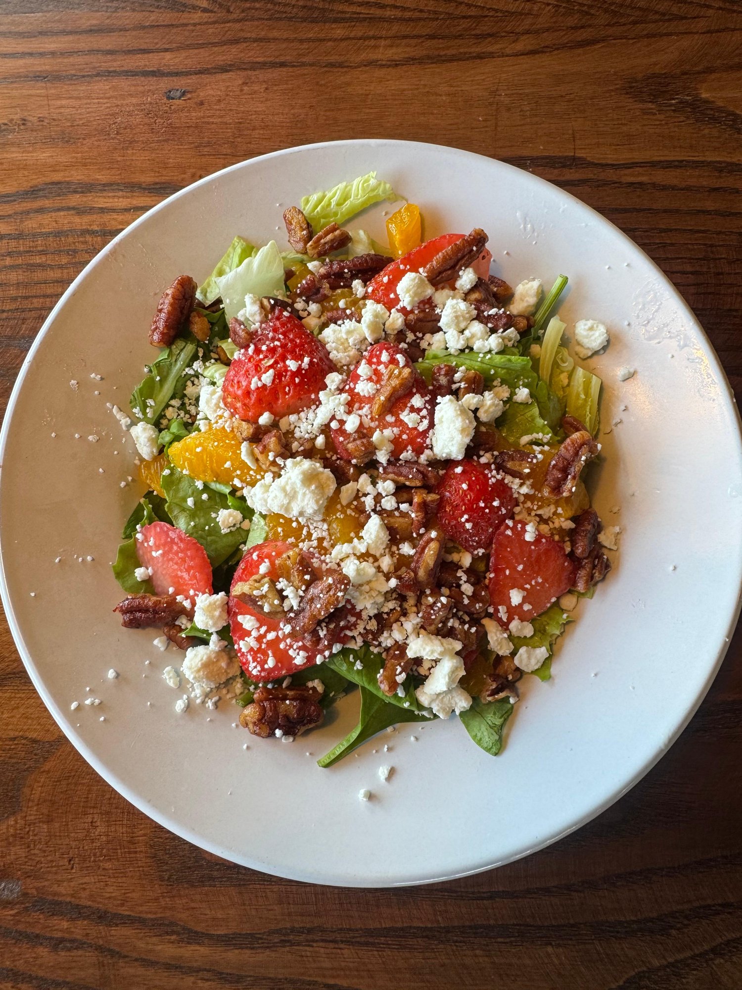 Strawberry Pecan Salad