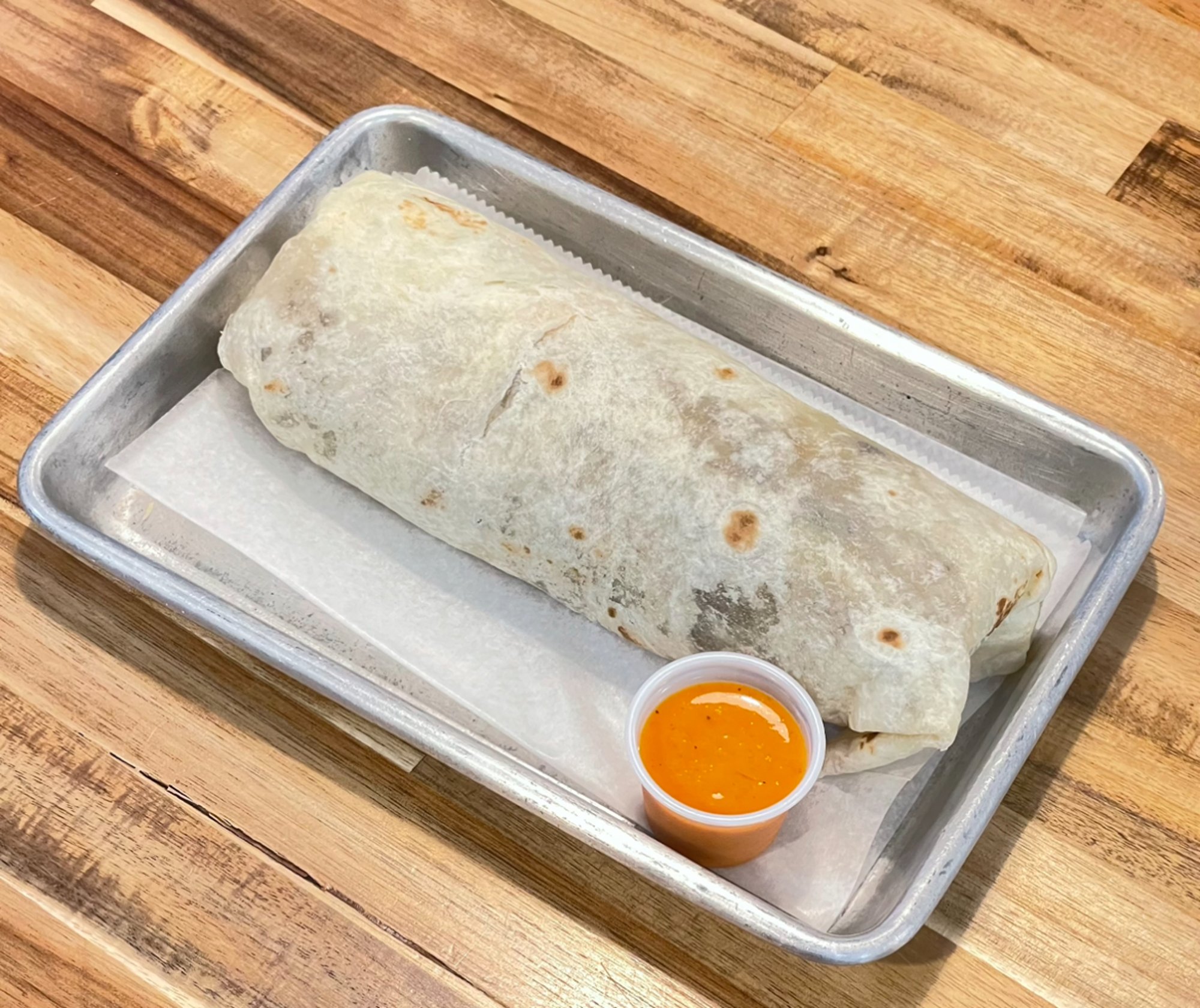 La Fonda St Chicken Al Pastor Burrito