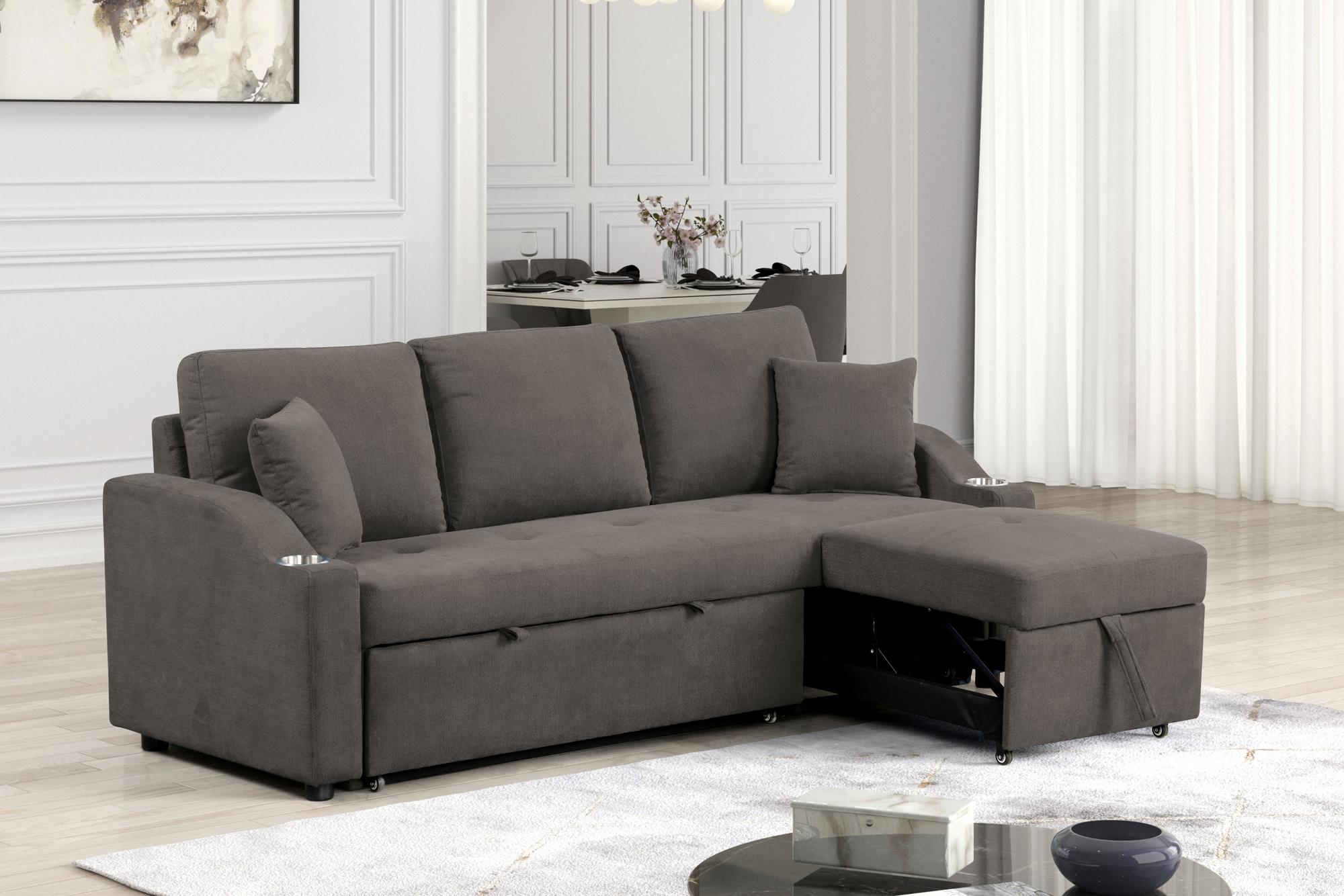 Royden Sleeper Sofa - Gray
