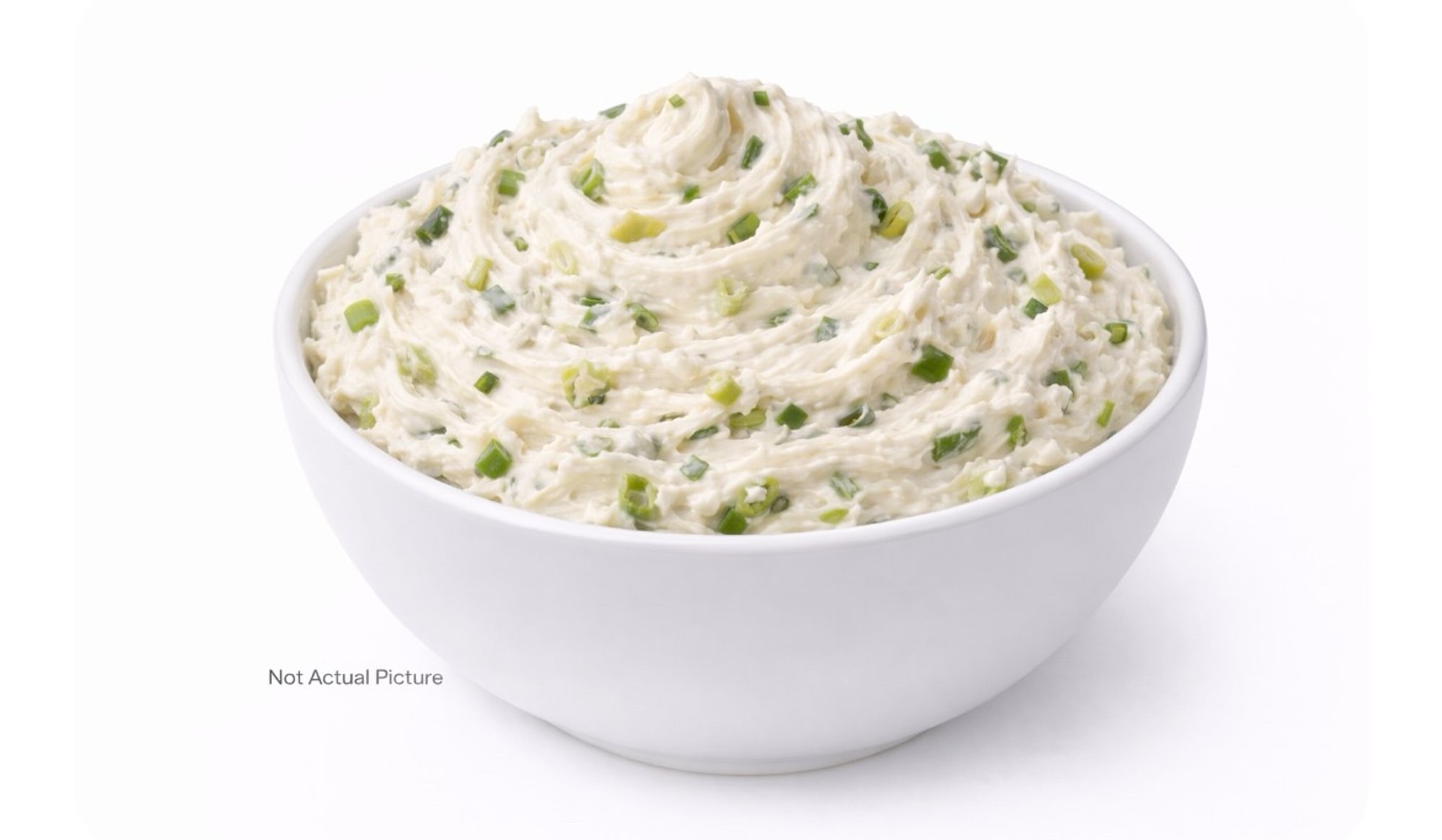 Scallion Cream Cheese on a Bagel