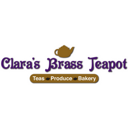 Clara’s Brass Teapot Logo