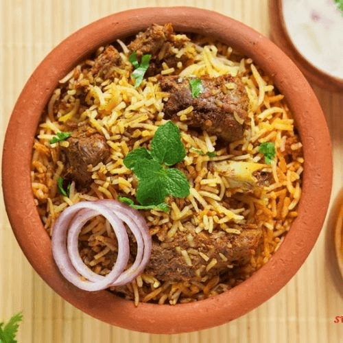 Bucket Hyderabadi Mutton Dum Biryani