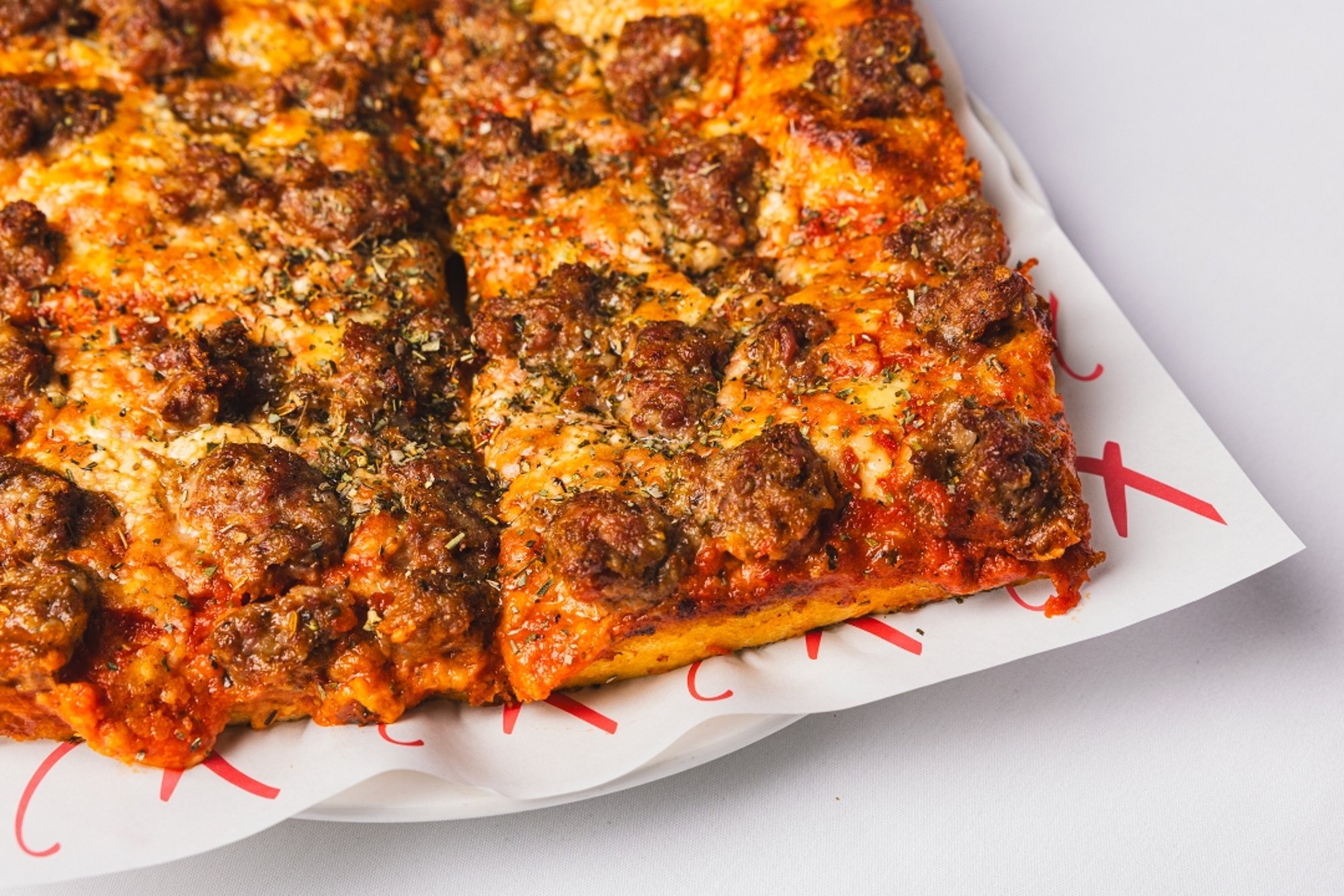 Sausage Sicilian Slice