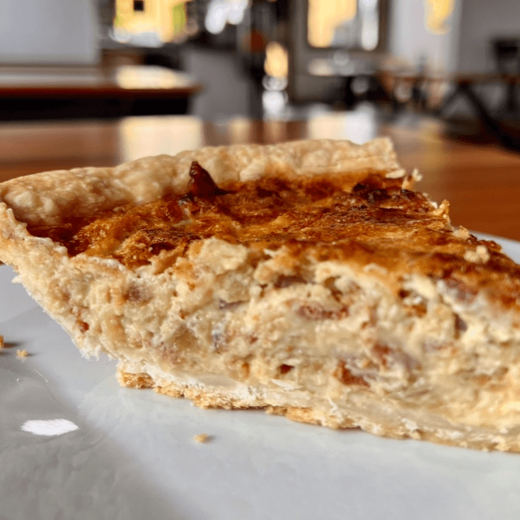Smoked Bacon Quiche - 9" Family Size (Must order 24hrs. in advance)