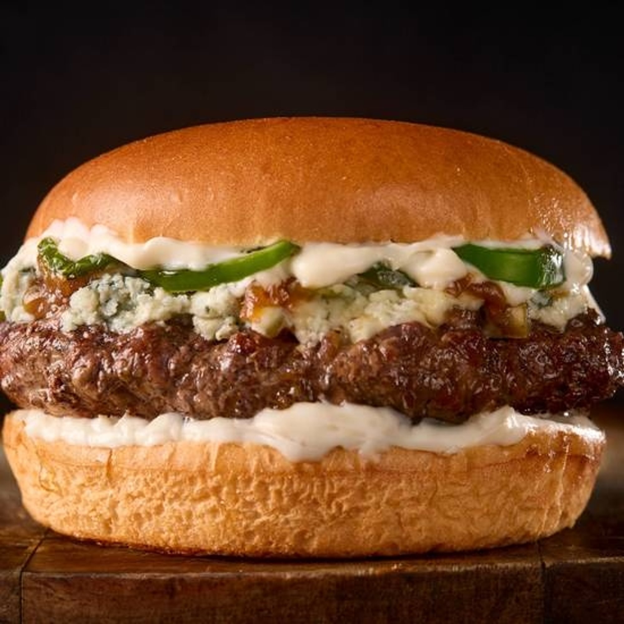 1/4 Lb Spicy Blues Burger