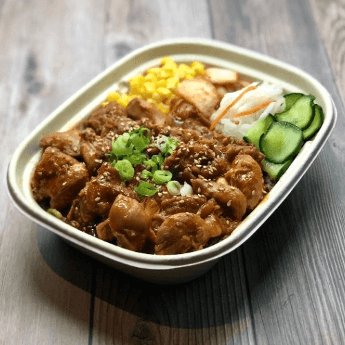 Flaming Chicken Bowl
