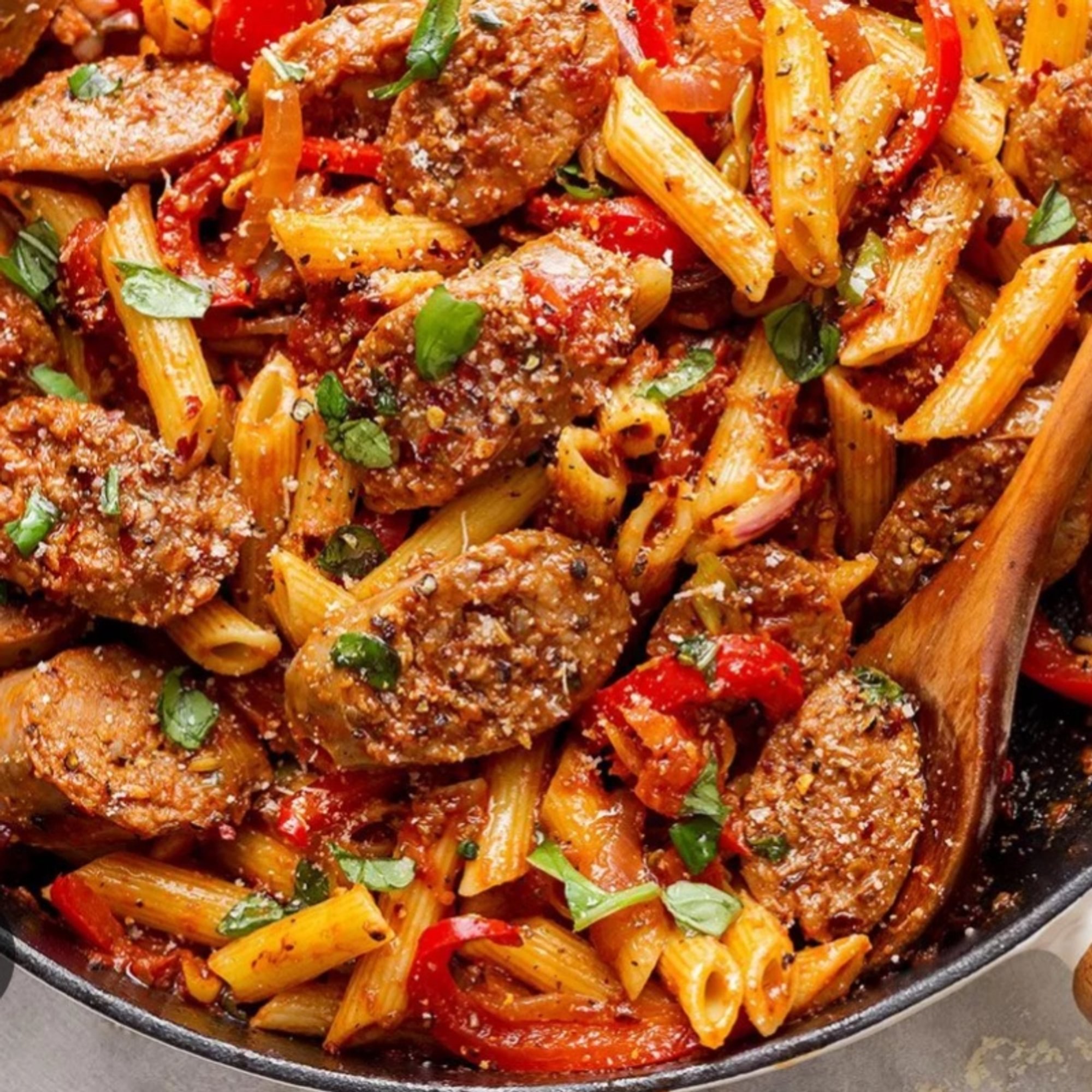 TS- Pasta With Sausage