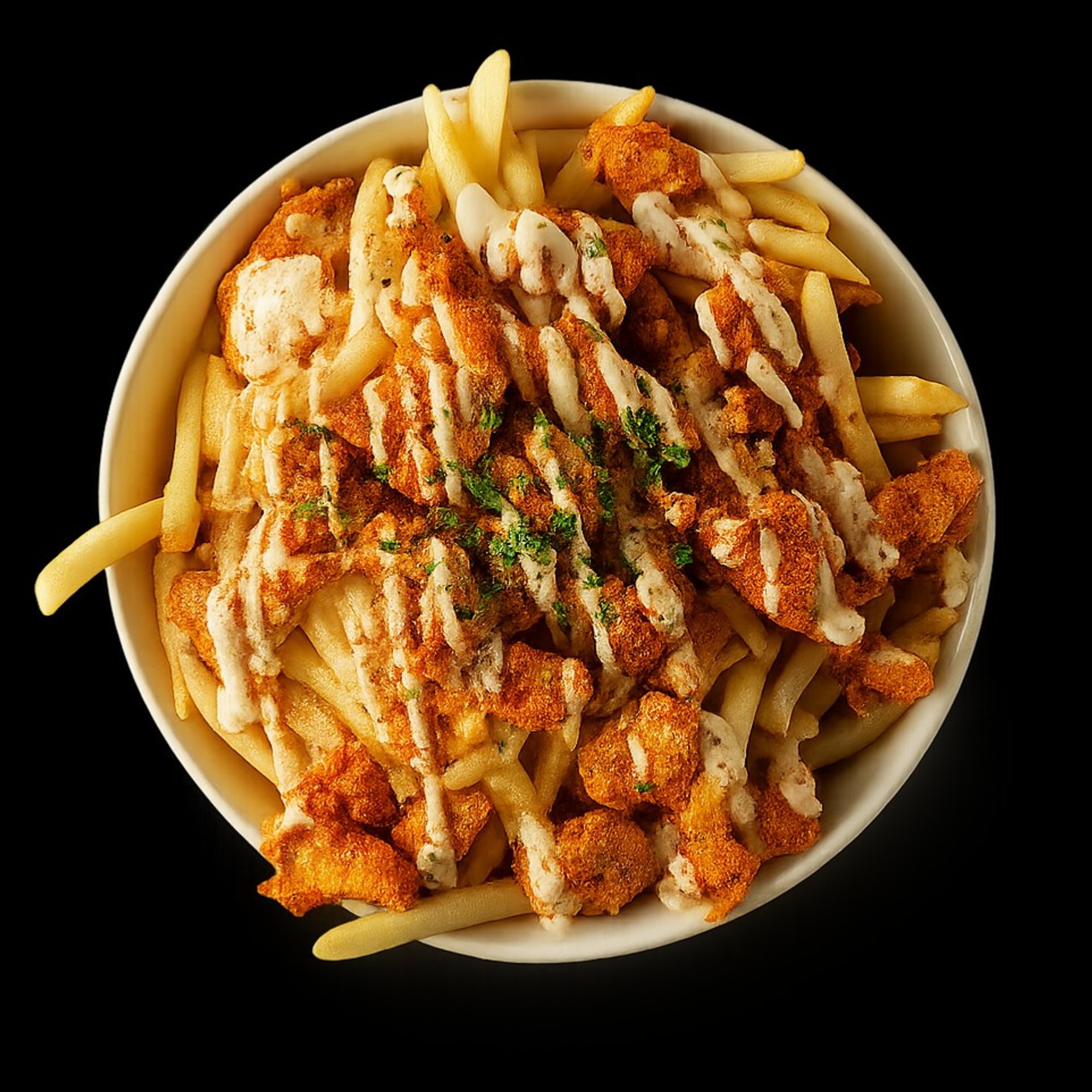 Nashville Chicken Loaded Fries