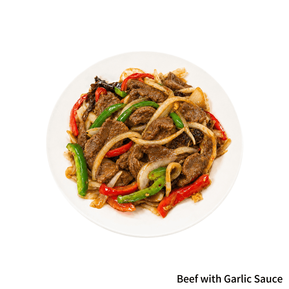 Beef with Garlic Sauce