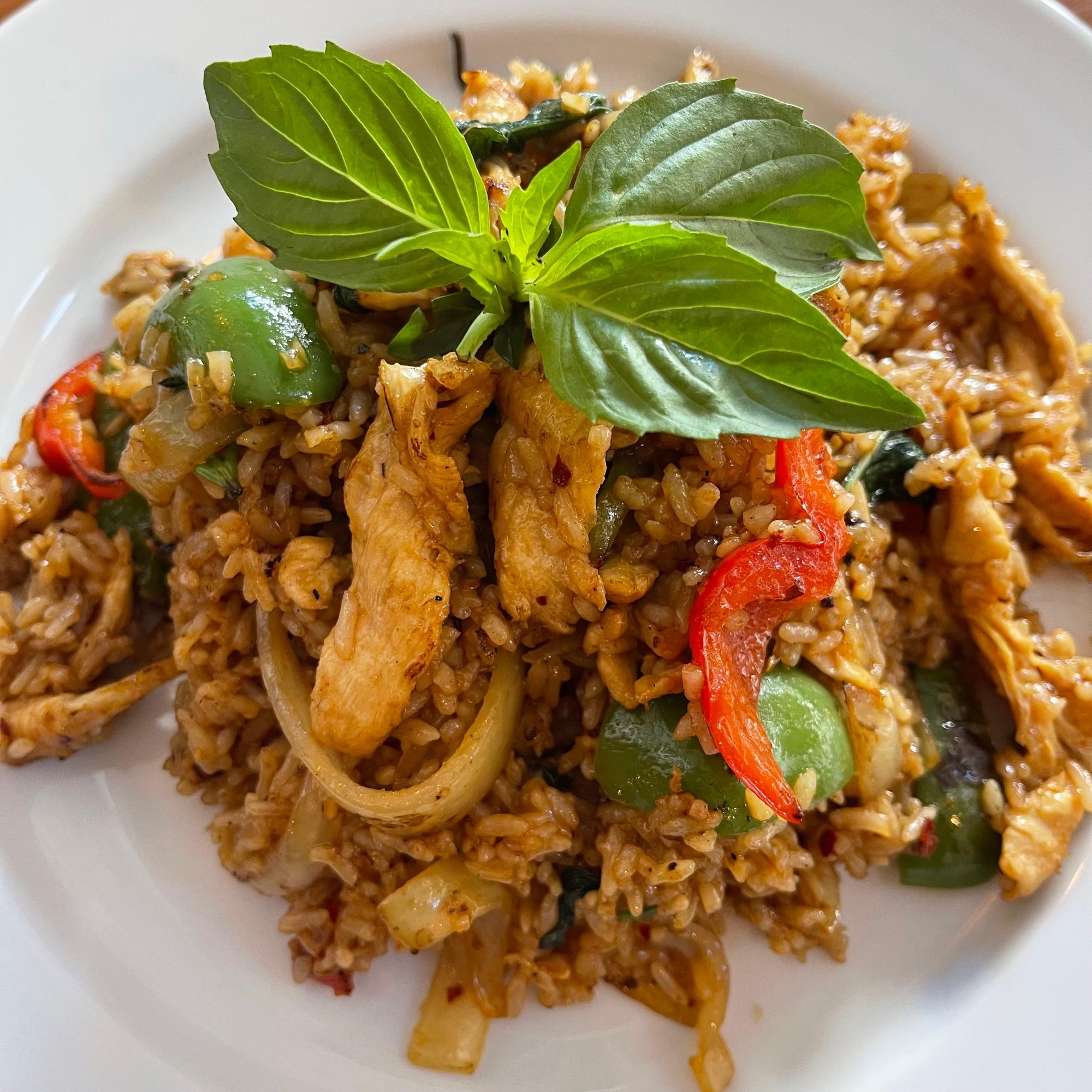 Spicy Basil Fried Rice