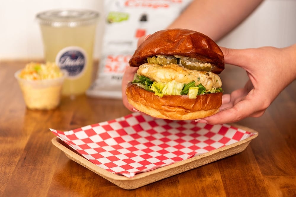 Crab Cake Sandwich