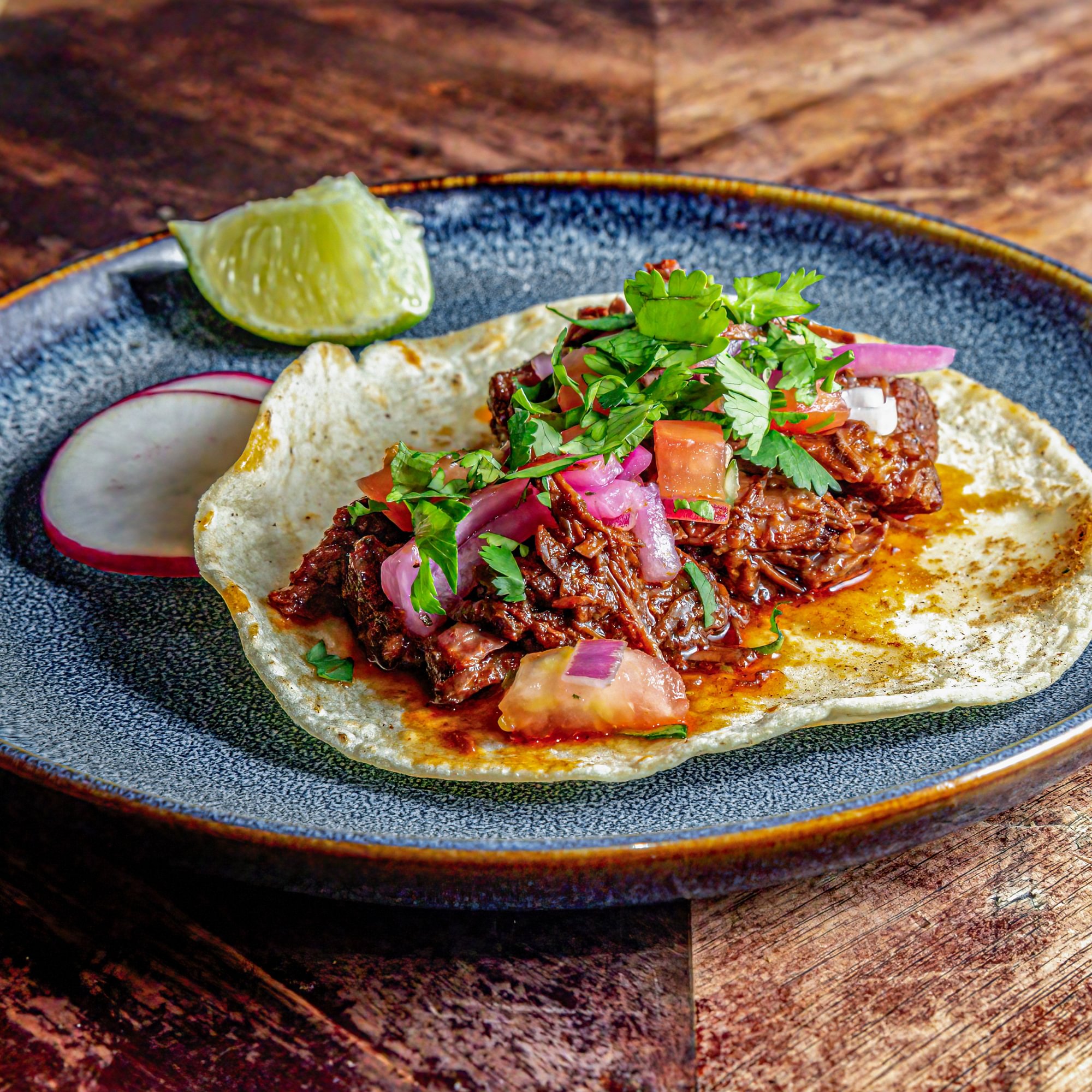 Barbacoa De Res Taco
