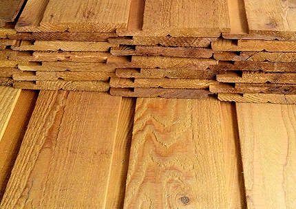 1x8 Cedar Channel Rustic