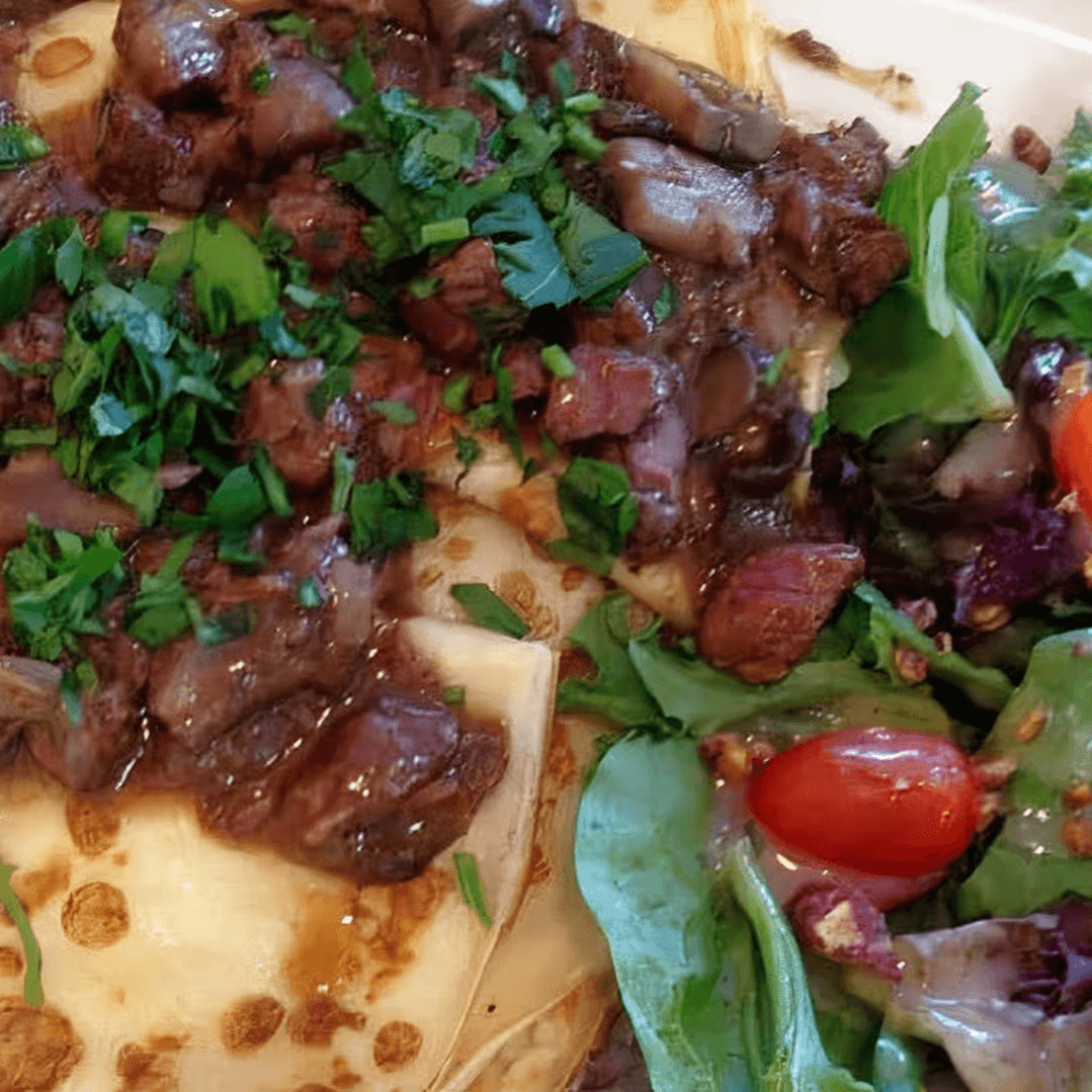 Burgundy Crepe