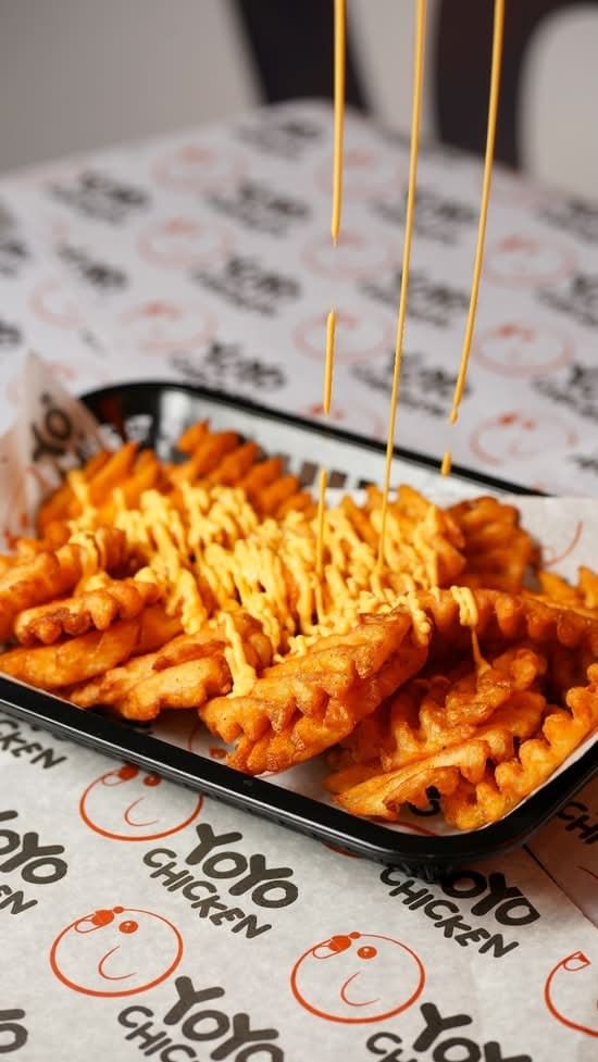 Waffle Fries Medium