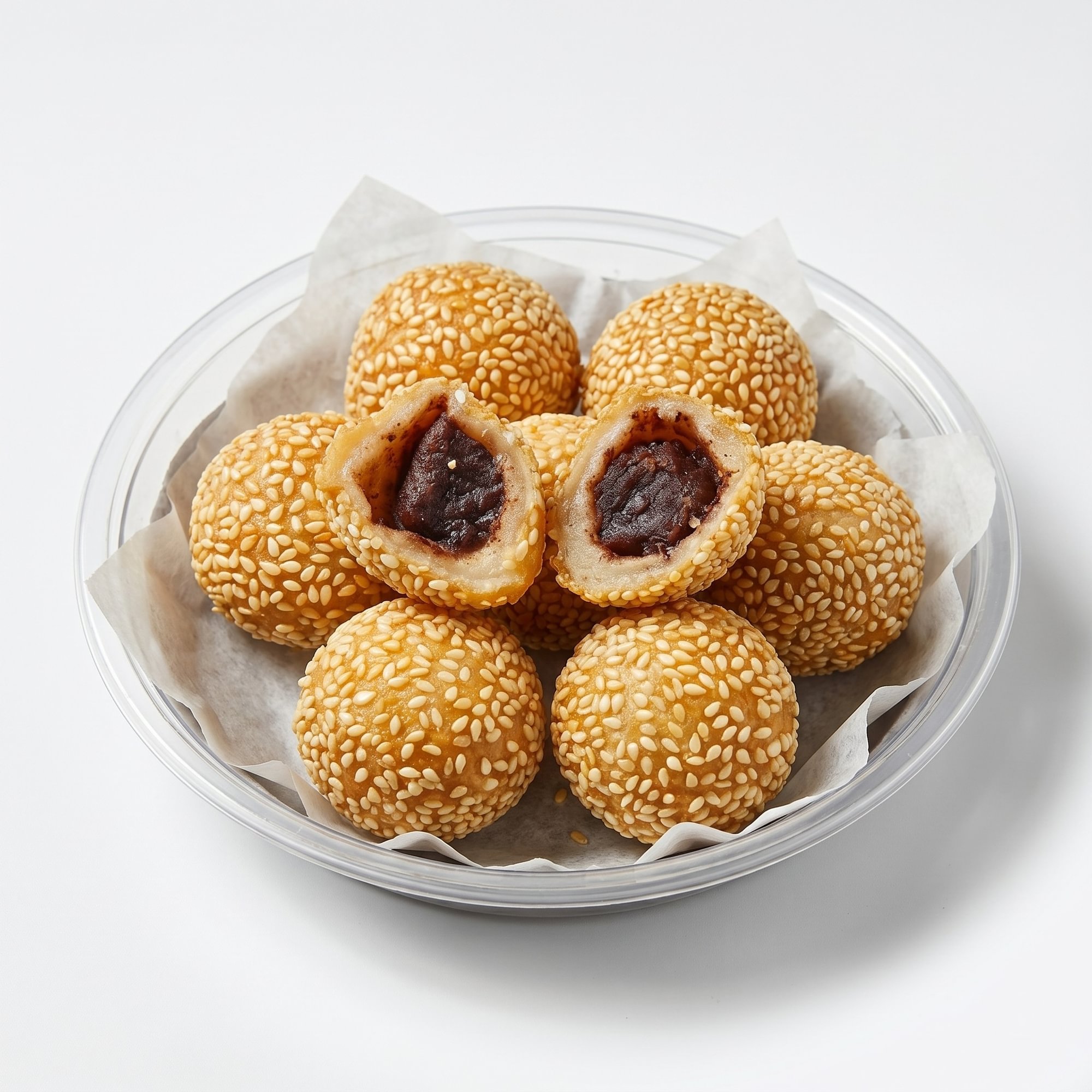 Sesame Ball with Sweet Bean Paste